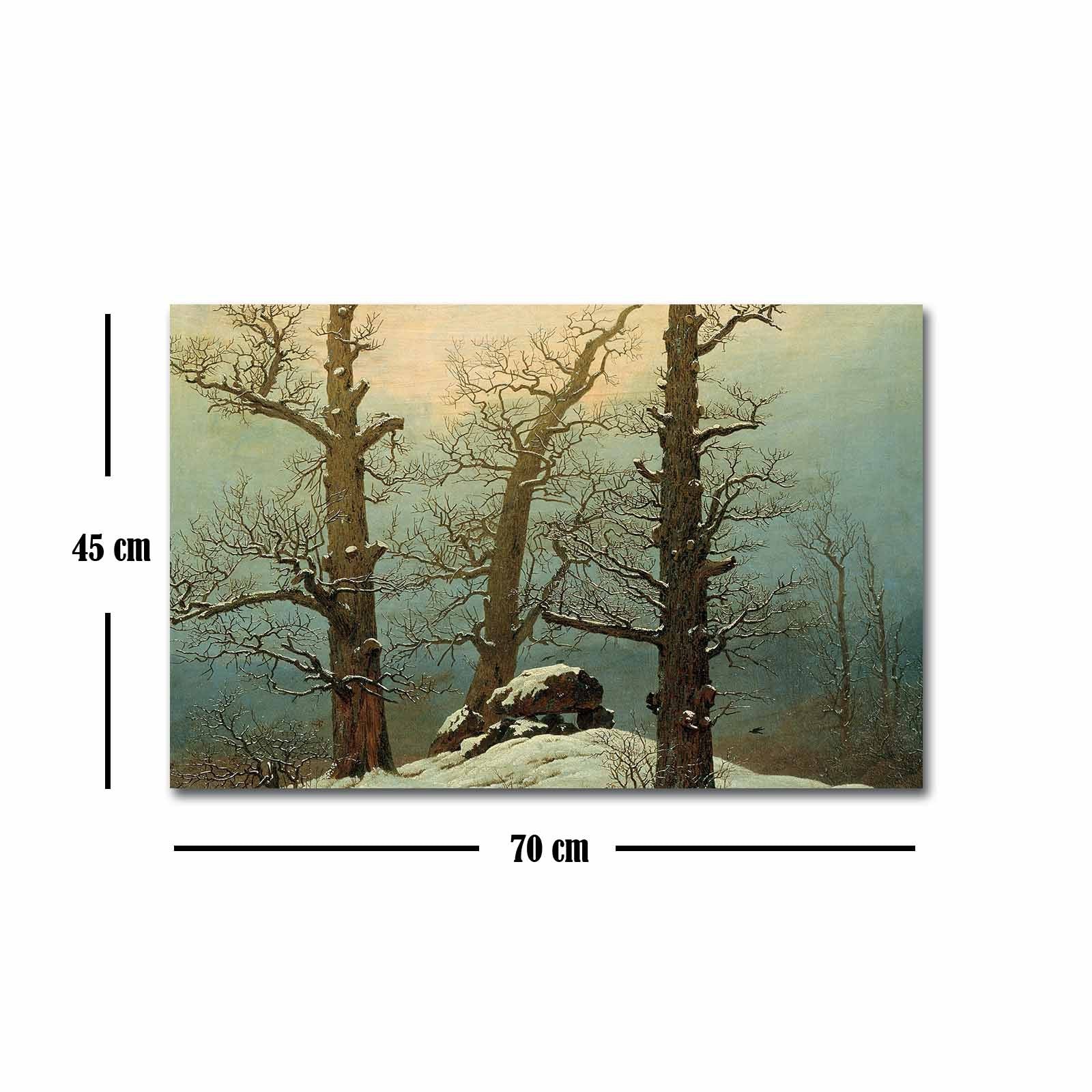 Tela Decorativa em Canvas Camurça 100% com Moldura de Madeira 3 cm – Multicolor – 45 x 70 cm (FAMOUSART-072)