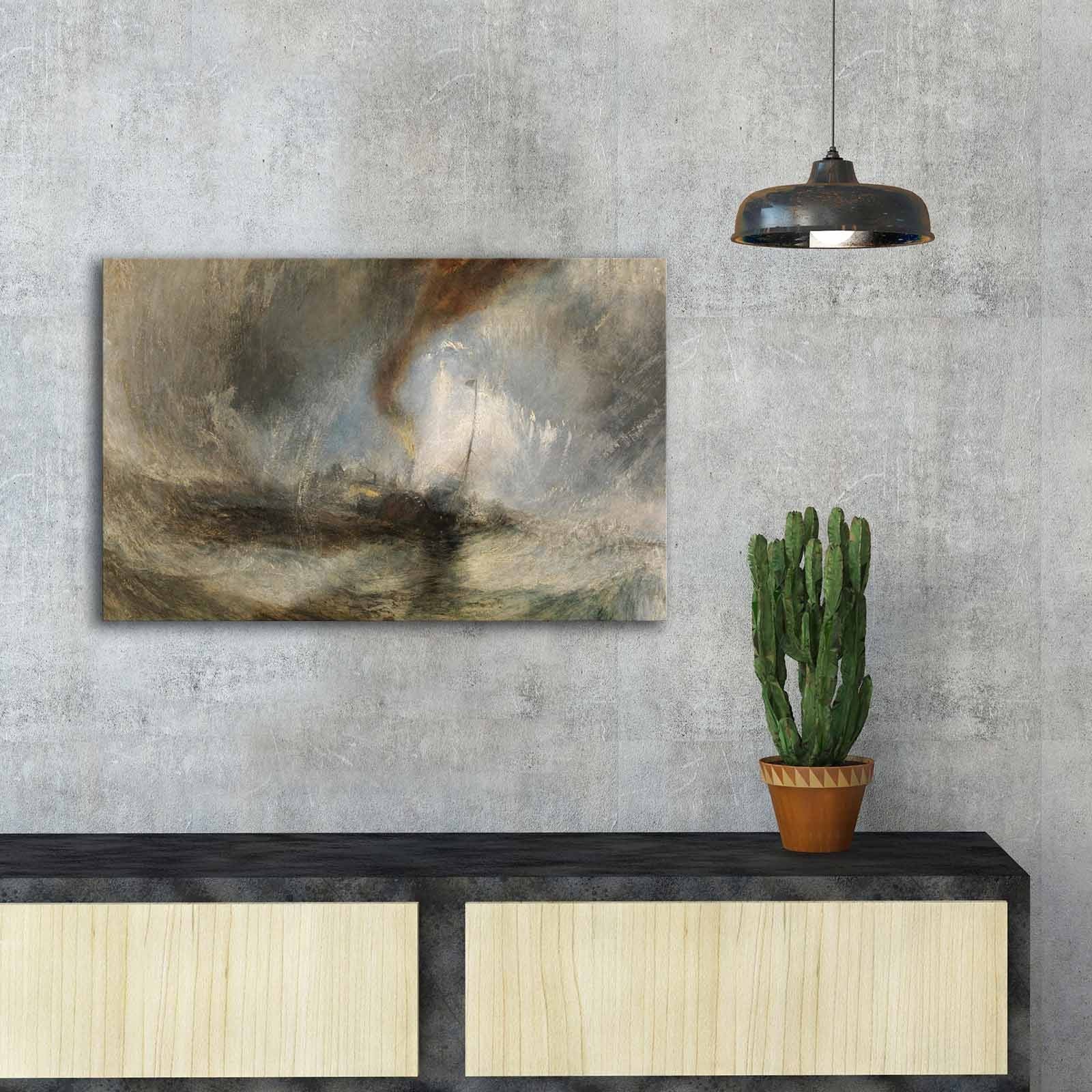 Quadro em Tela 100% Camurça FAMOUSART-083, Multicolor, 45 x 70 cm, Moldura de Madeira 3 cm