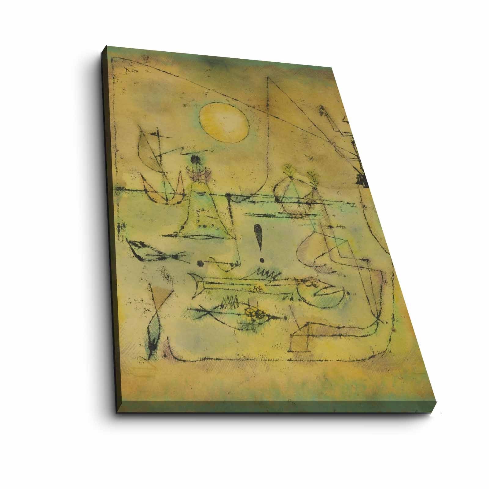 Tela Decorativa em Suede 100% Multicolor 45 x 70 cm com Moldura de Madeira 3 cm – FAMOUSART-087