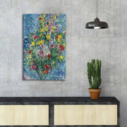 FAMOUSART-088 – Quadro Decorativo em Tela Suede 100% 45x70 cm, Multicolorido, com Moldura 100% em Madeira (3 cm)