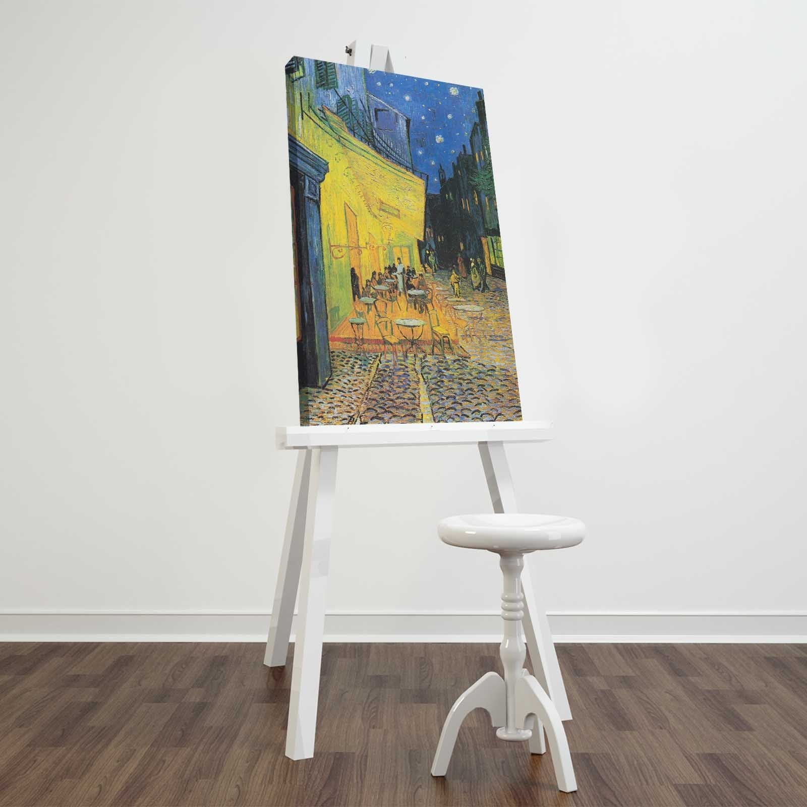 Tela Decorativa Multicolor FAMOUSART-111 45 x 70 cm – Canvas 100% Camurça com Moldura de Madeira 3 cm