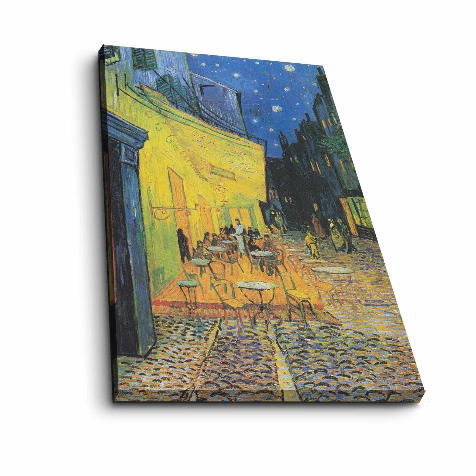 Tela Decorativa Multicolor FAMOUSART-111 45 x 70 cm – Canvas 100% Camurça com Moldura de Madeira 3 cm