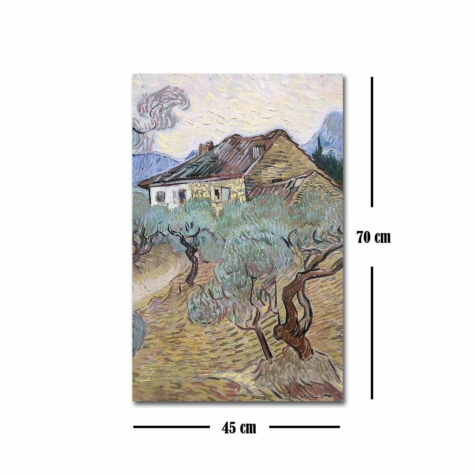 Quadro Decorativo em Tela Suede 100% Multicolor 45x70 cm com Moldura de Madeira 3 cm – FAMOUSART-112 (249CVT1503)