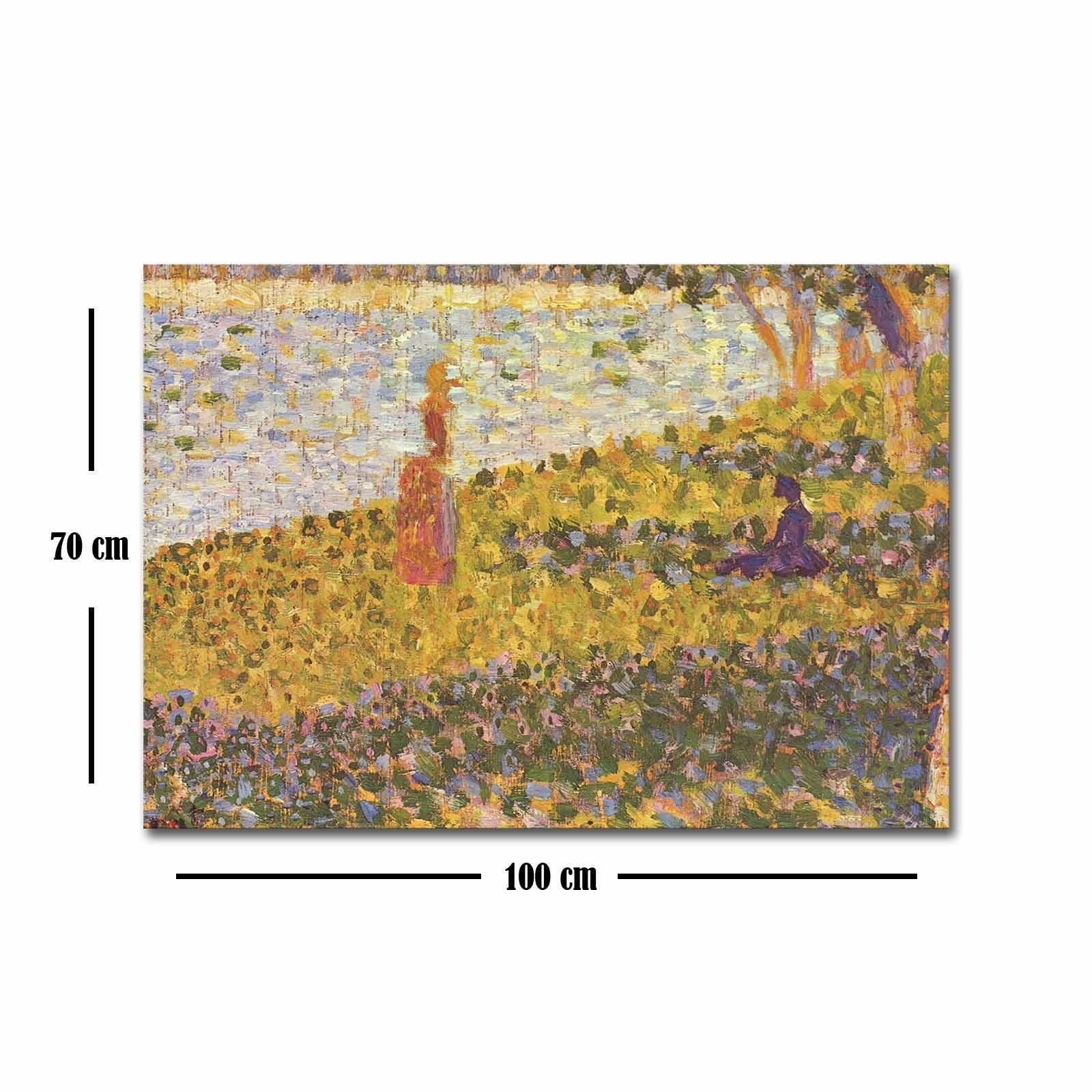 Tela Decorativa Multicolor 70x100 cm — Camurça 100% com Moldura de Madeira 3 cm