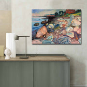 Quadro em Tela Decorativa Multicolor 70x100 cm – Canvas Suede 100% com Moldura de Madeira 3 cm