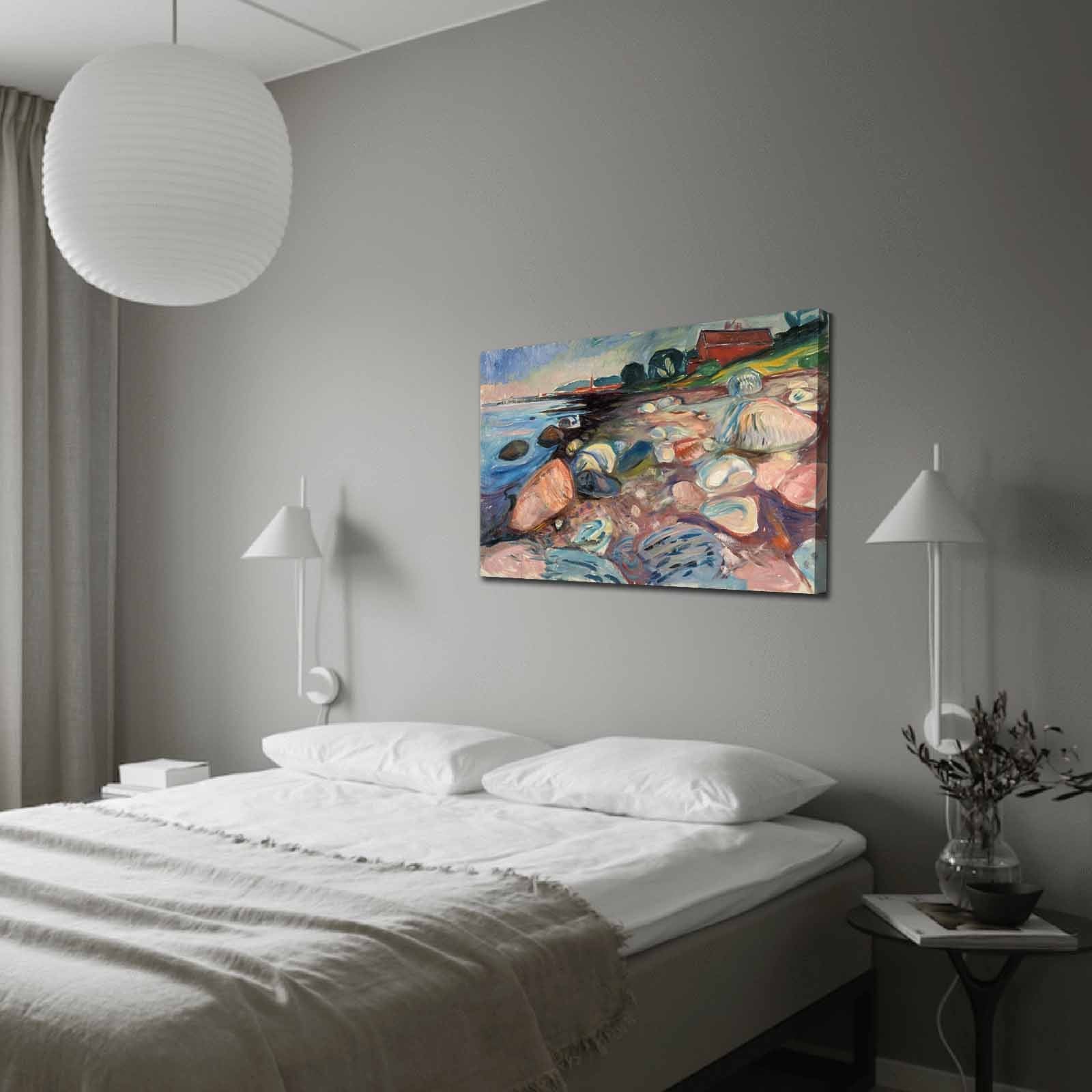 Quadro em Tela Decorativa Multicolor 70x100 cm – Canvas Suede 100% com Moldura de Madeira 3 cm