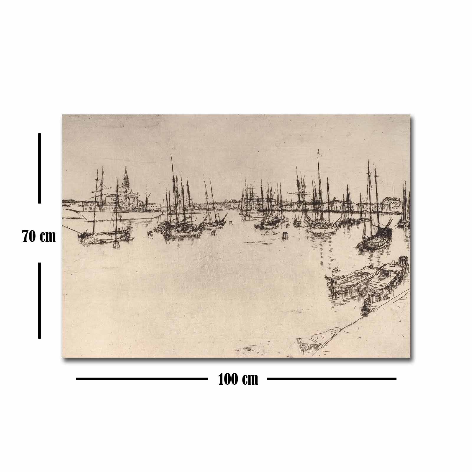 Quadro em Tela Decorativa Multicolor 70x100 cm – Tela 100% Camurça, Moldura de Madeira 3 cm