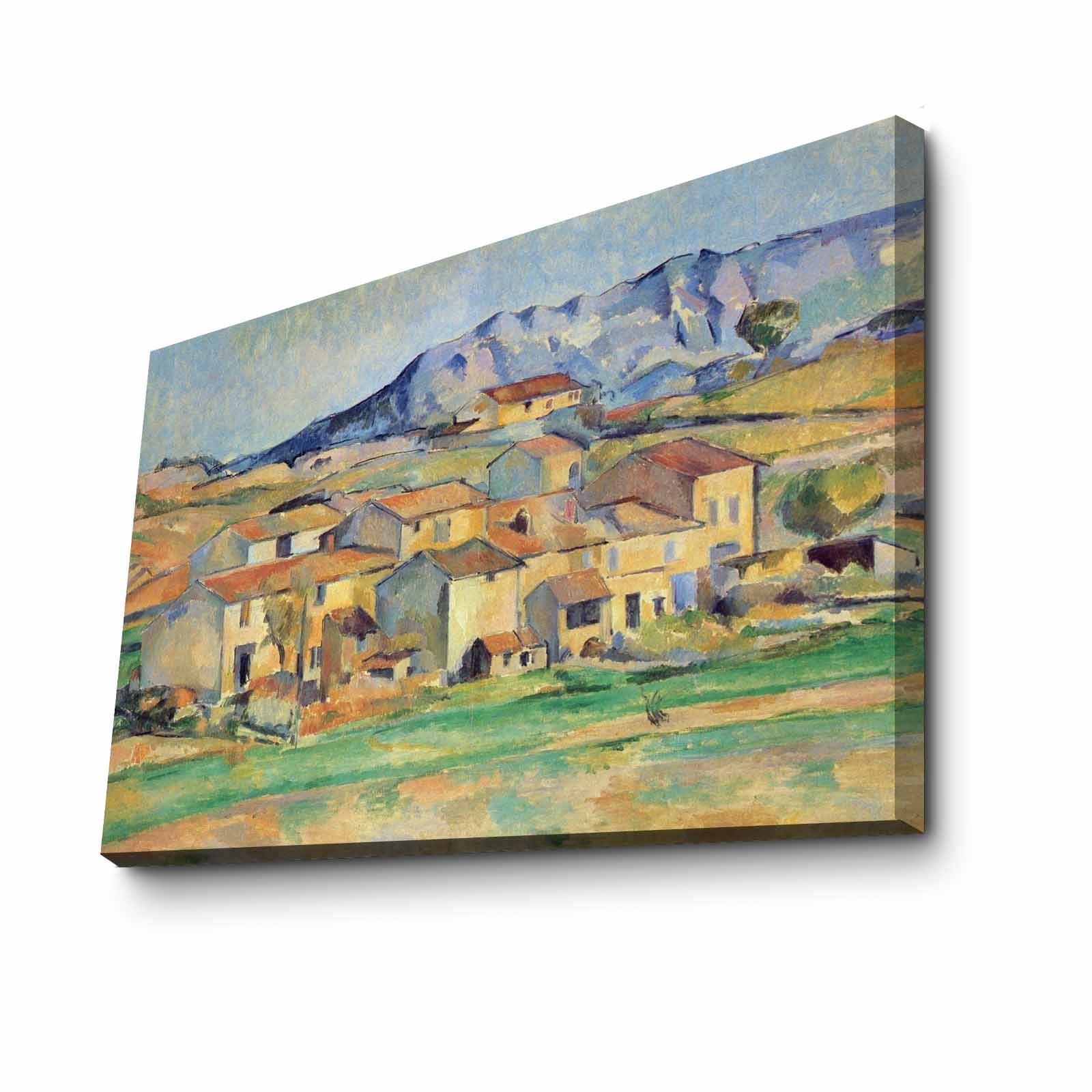 Tela Decorativa Multicolor 70x100 cm – Suede Canvas 100% com Moldura de Madeira 3 cm (FAMOUSART-043)