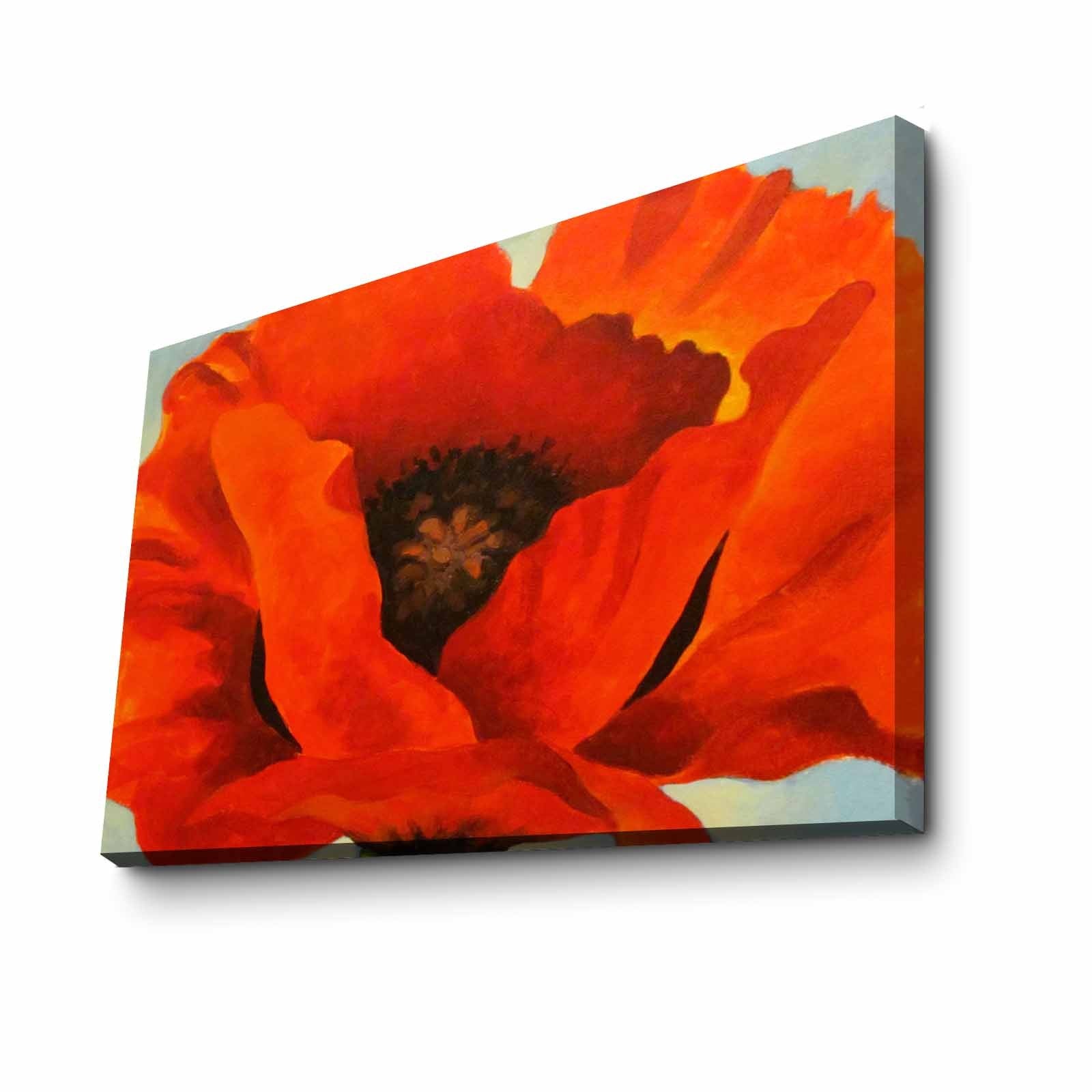 Quadro em Tela Decorativa Multicolor 70x100 cm – Camurça 100% com Moldura de Madeira 3 cm (70100FAMOUSART-047)