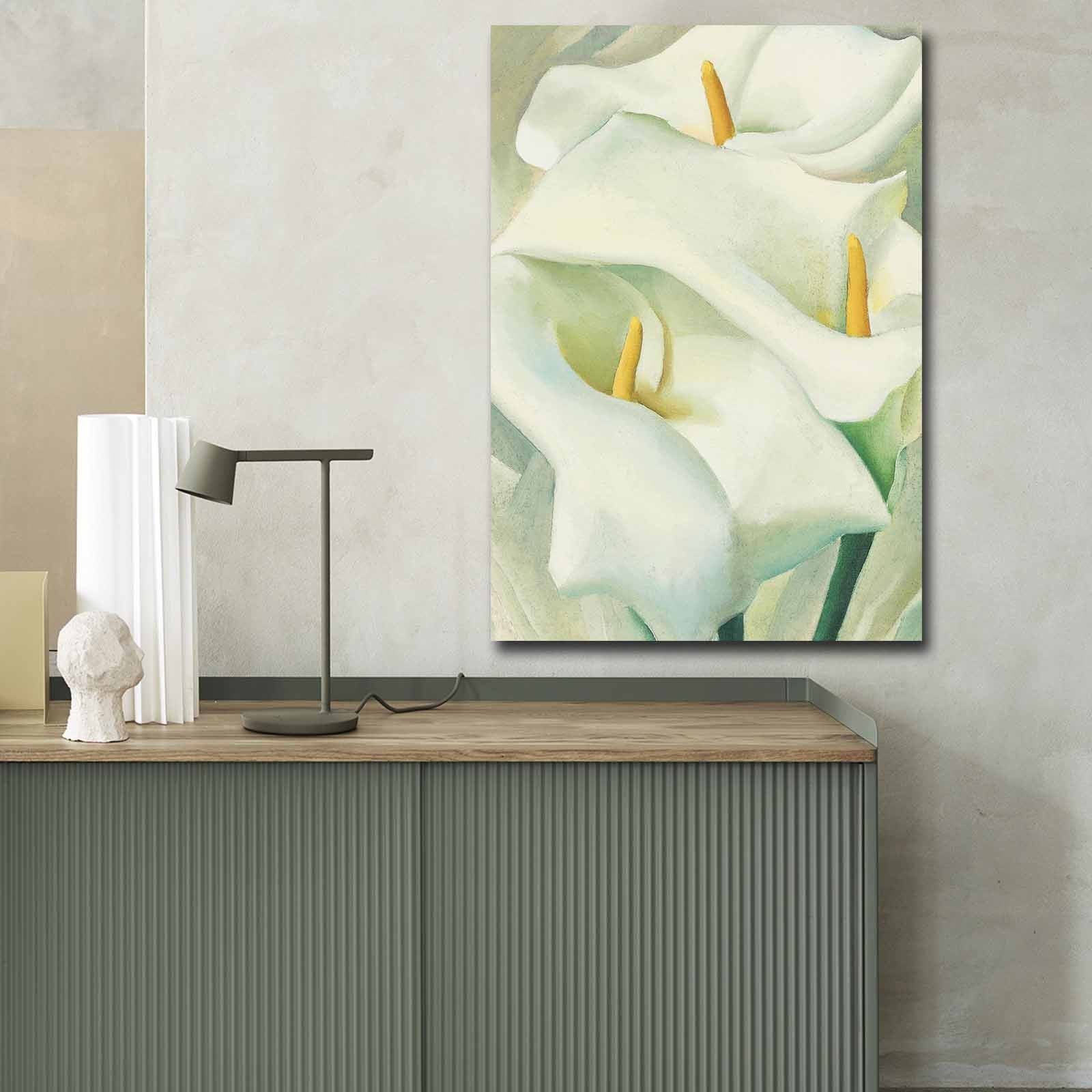 Tela Decorativa Multicolor 70x100 cm em Camurça 100% com Moldura de Madeira (3 cm)