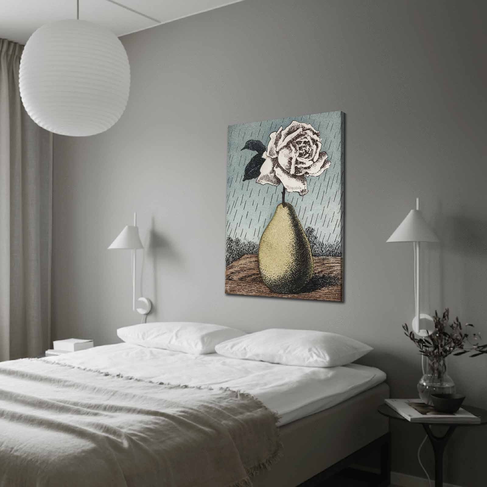 Tela Decorativa Multicolor 70 x 100 cm – Suede 100% com Moldura de Madeira 3 cm