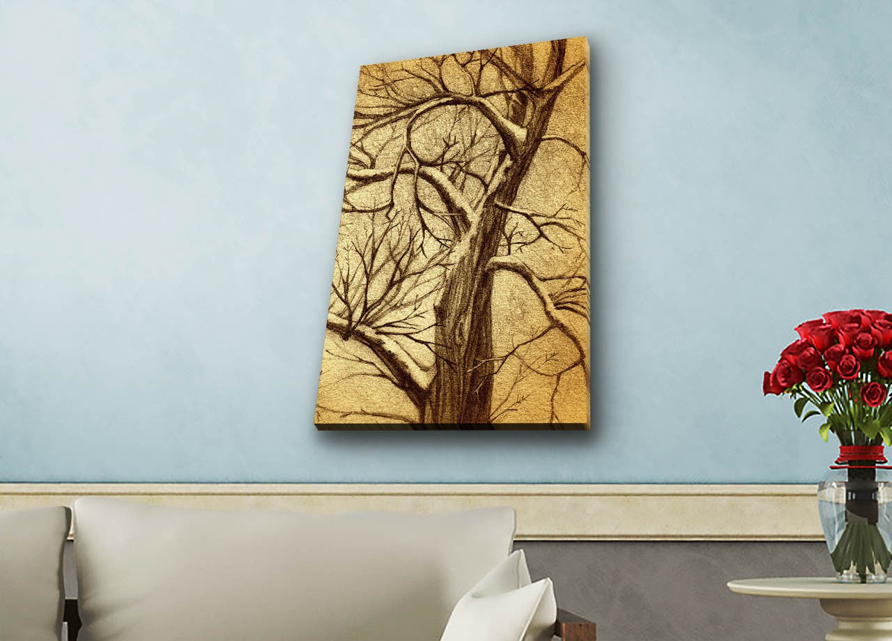 Tela Decorativa LED Multicolor 45x70cm - Pintura Iluminada Premium