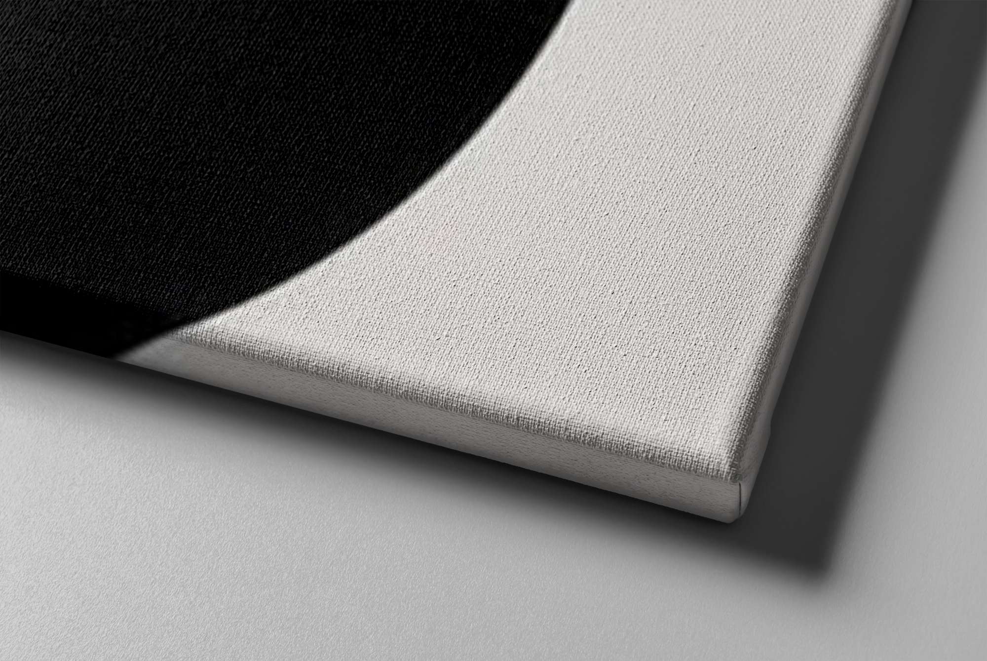 Conjunto 2 Telas Decorativas Canvas 30x30cm Multicolor Moldura Madeira