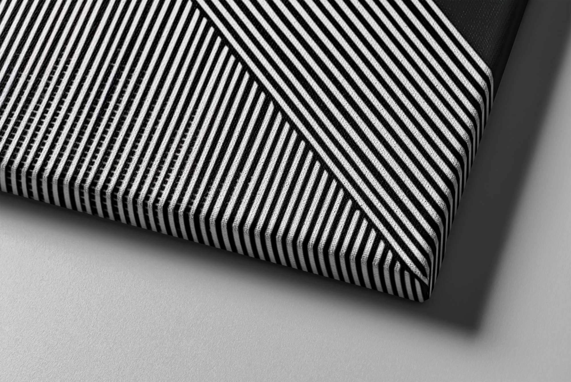 Conjunto Quadros Decorativos Canvas 30x30cm - 2 Peças Multicolor