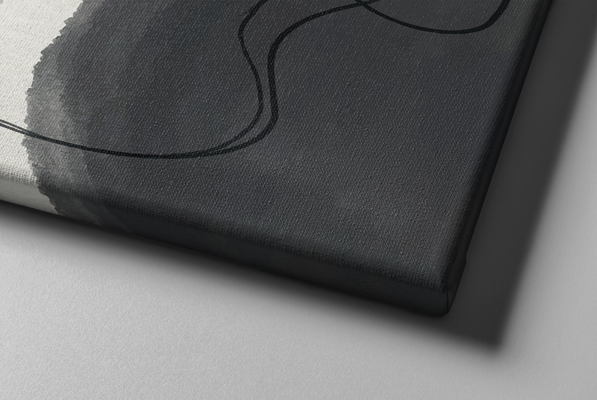 Quadro Decorativo Multicolor Canvas 50x70cm - Moldura Madeira