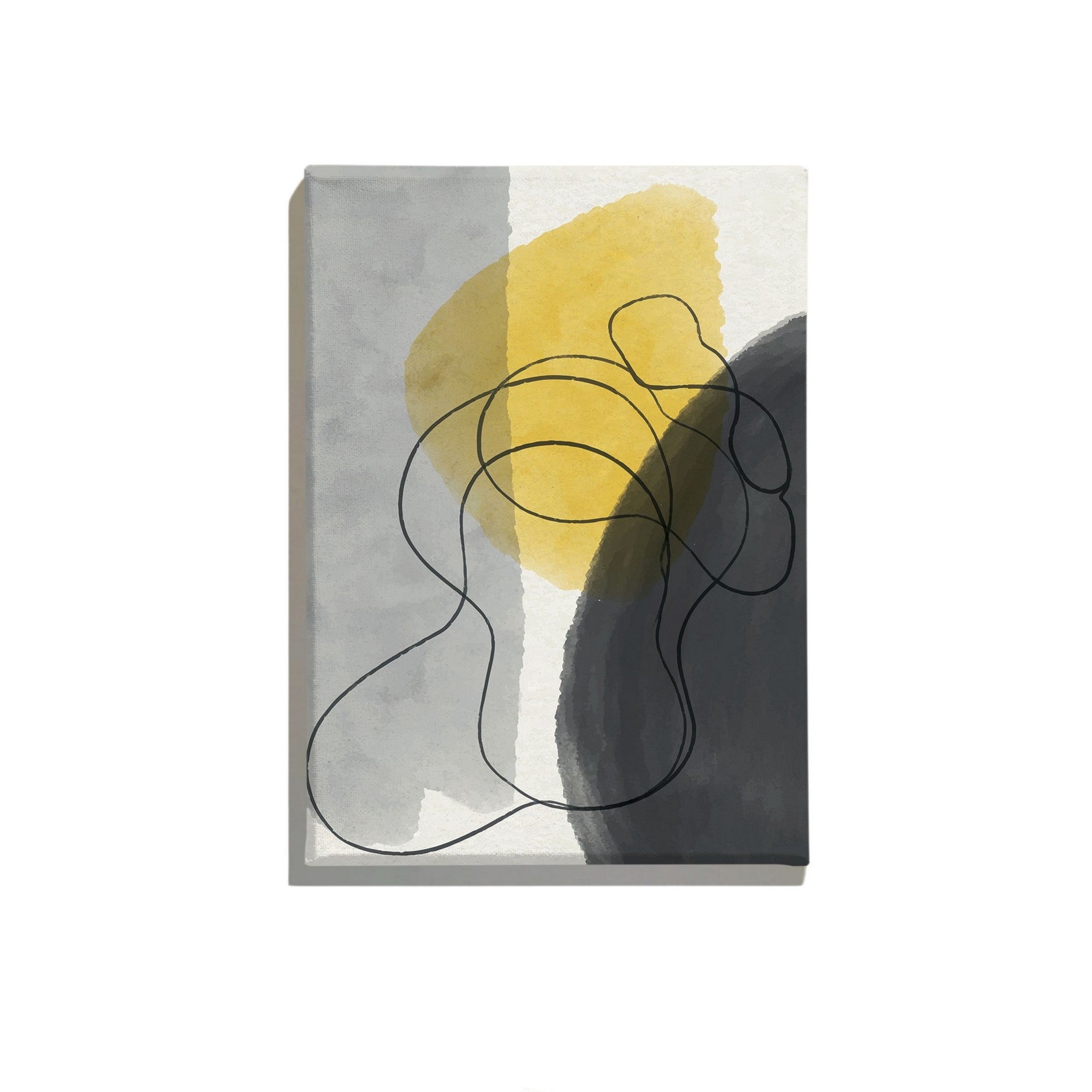 Quadro Decorativo Multicolor Canvas 50x70cm - Moldura Madeira