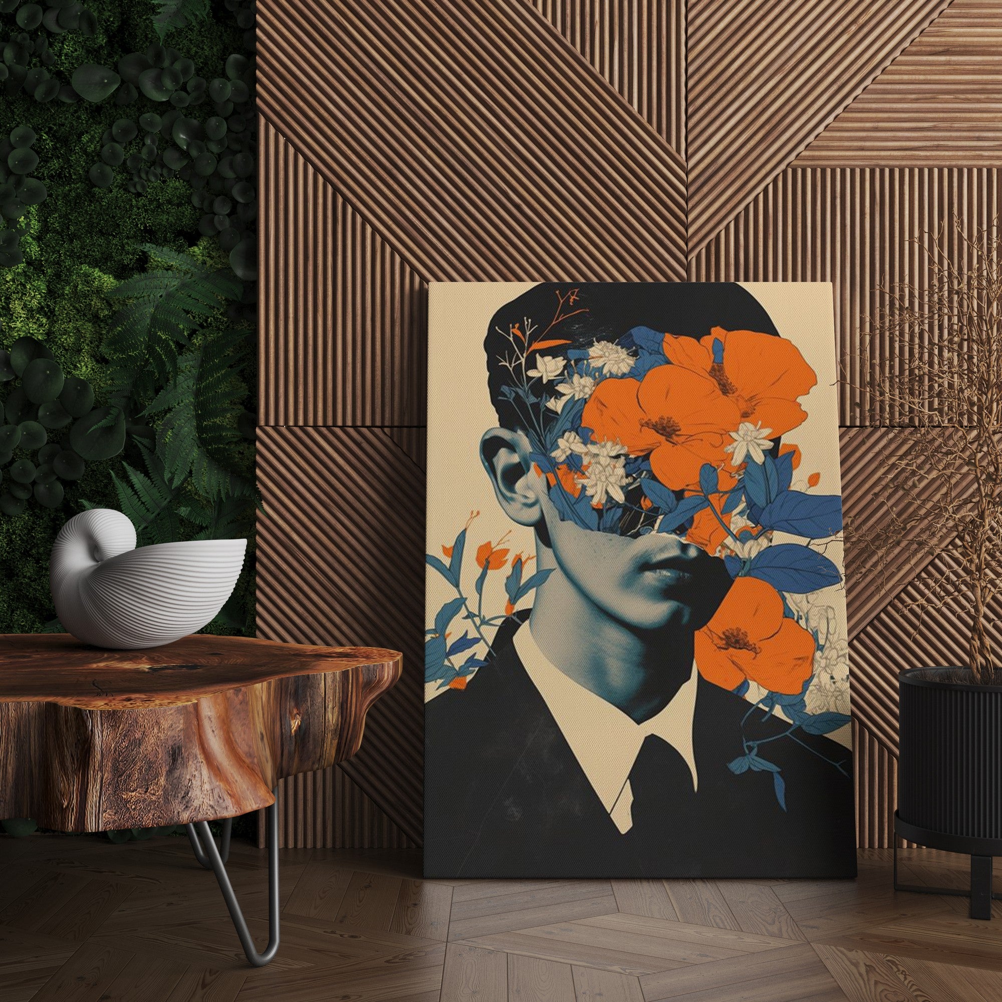 Quadro Decorativo Multicolor Canvas 50x70cm - Premium