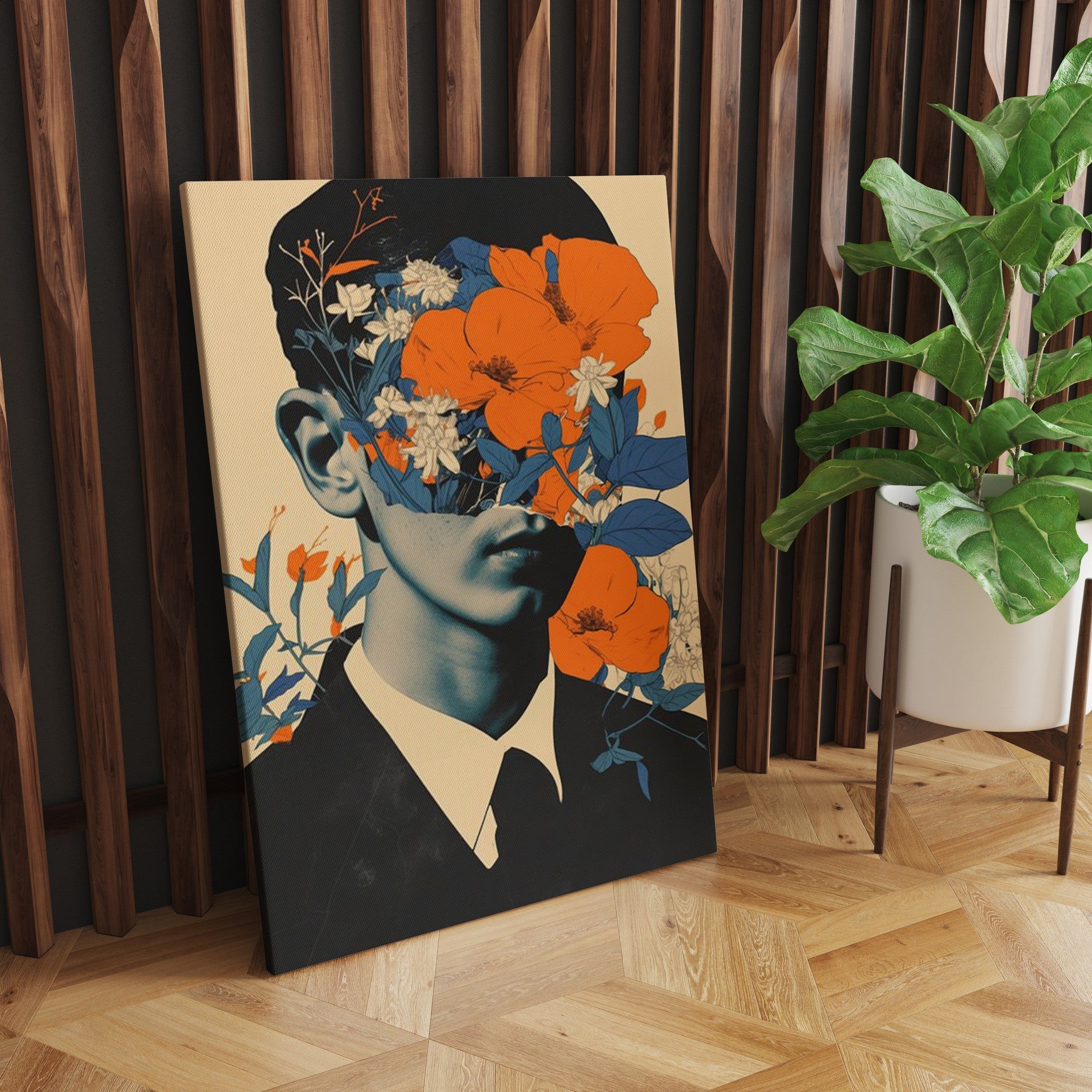 Quadro Decorativo Multicolor Canvas 50x70cm - Premium