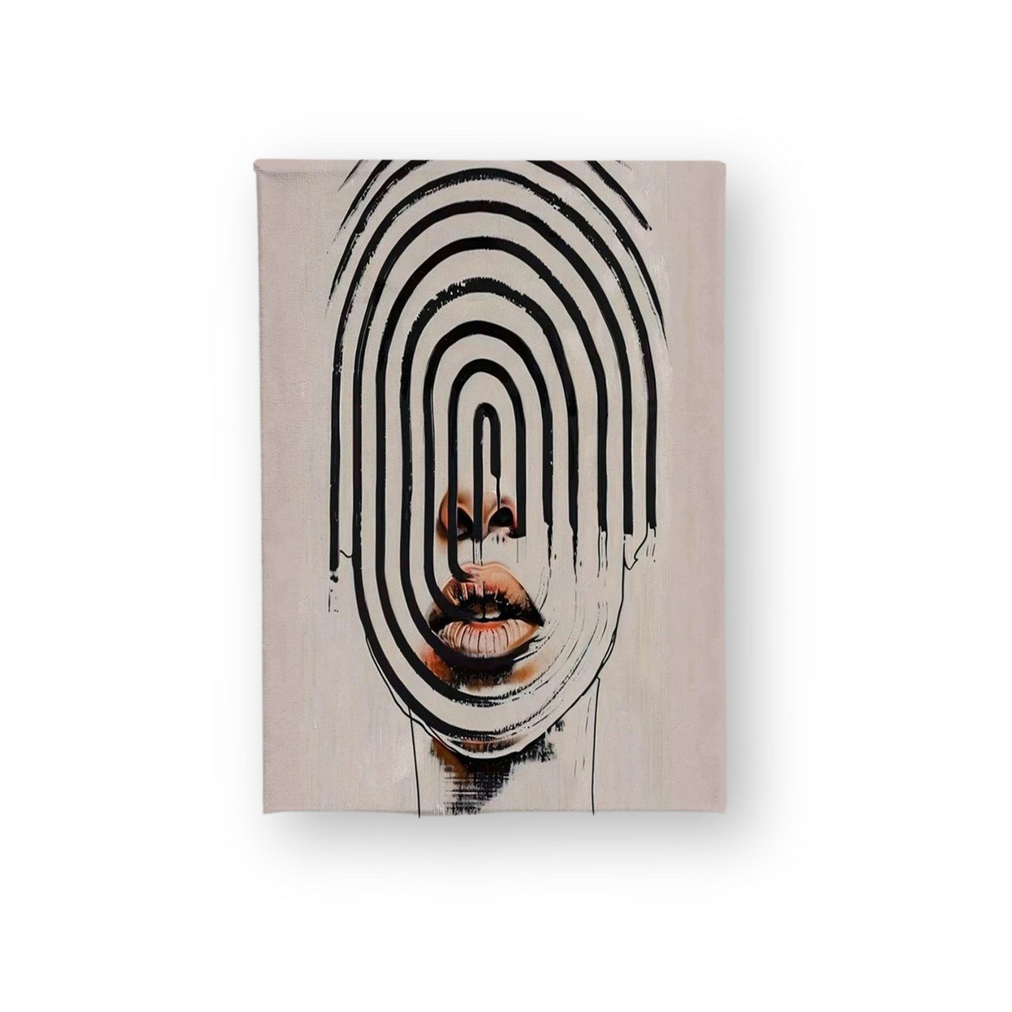 Tela Decorativa Multicolor 50x70cm - Pintura Artística Premium