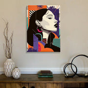 Tela Decorativa Multicolor 50x70cm - Arte Premium Canvas