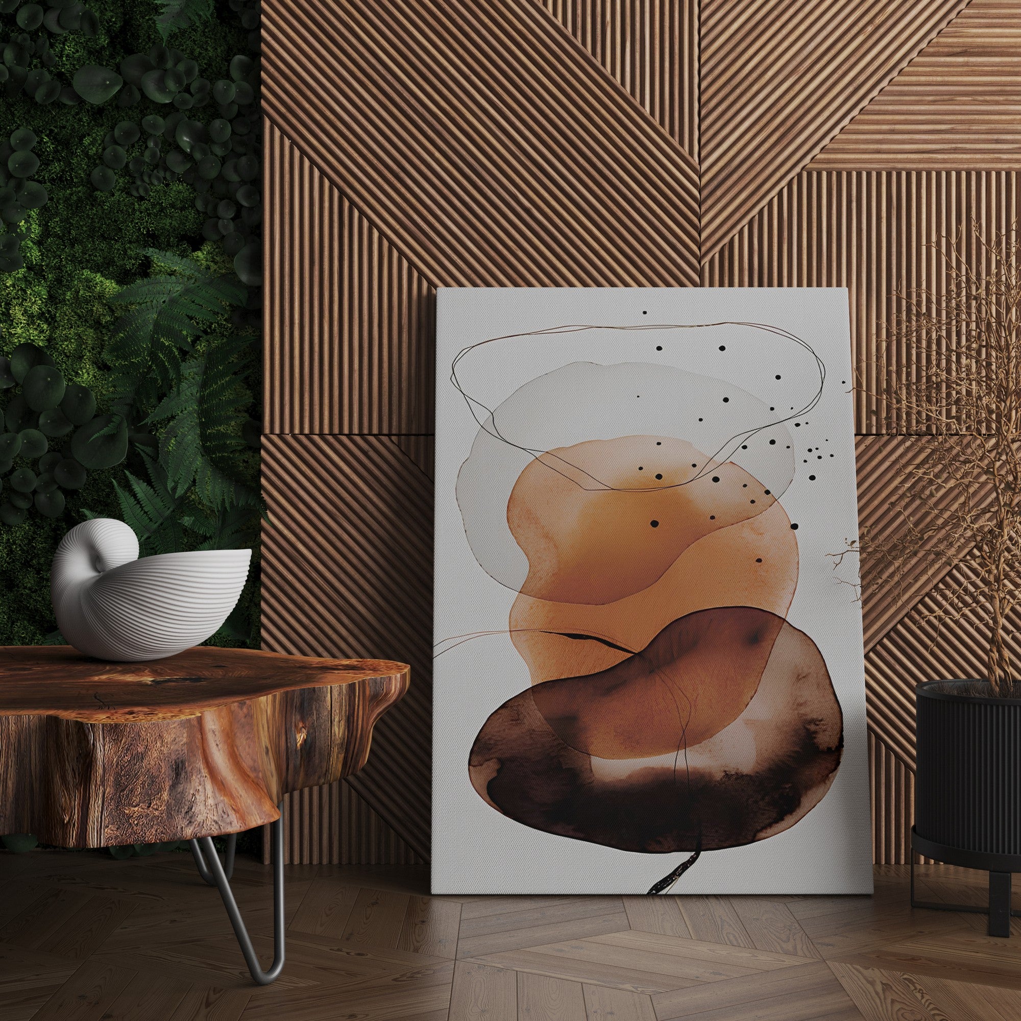 Quadro Decorativo Canvas Multicolor 50x70cm - Premium