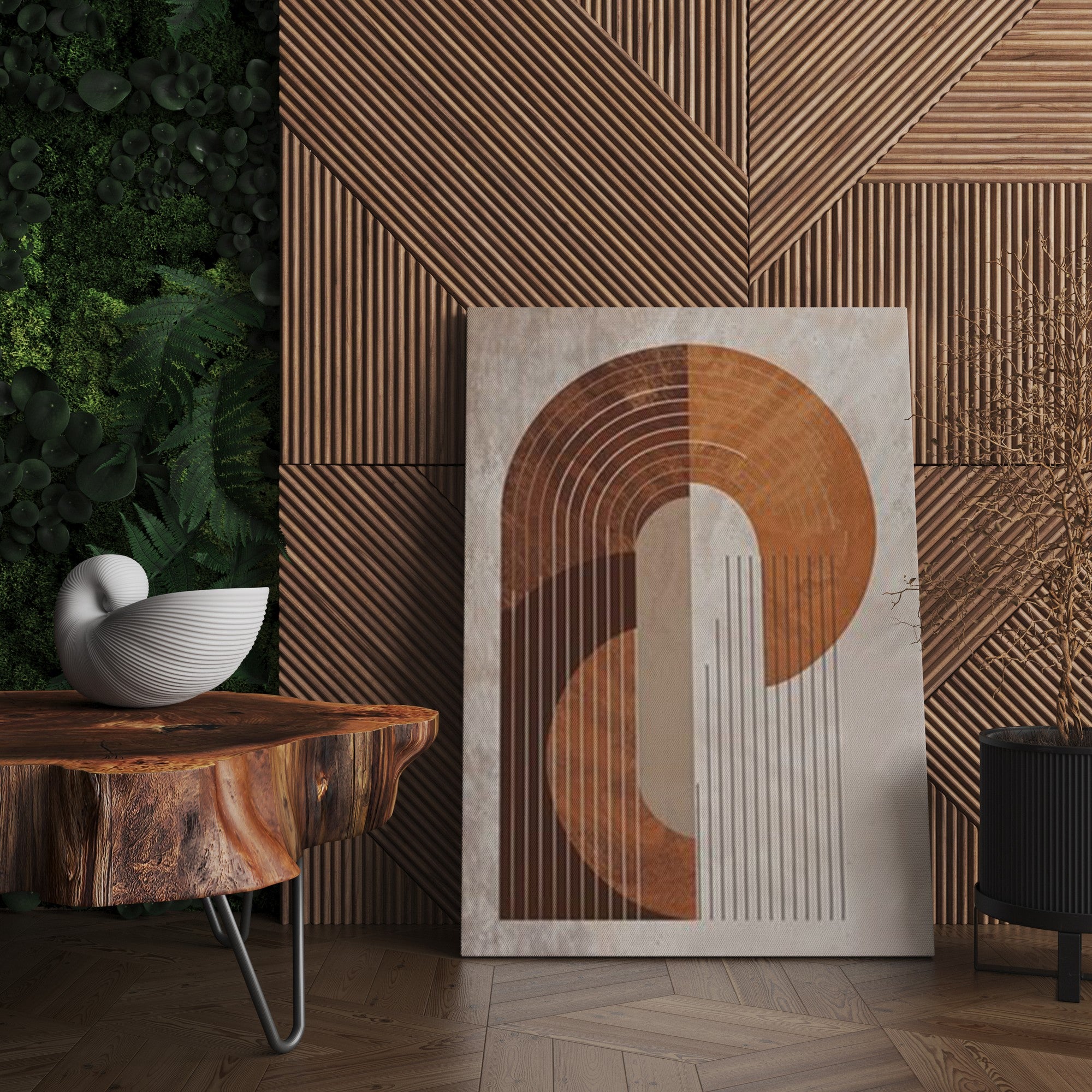 Tela Decorativa Multicolor 50x70cm - Arte Premium para Parede