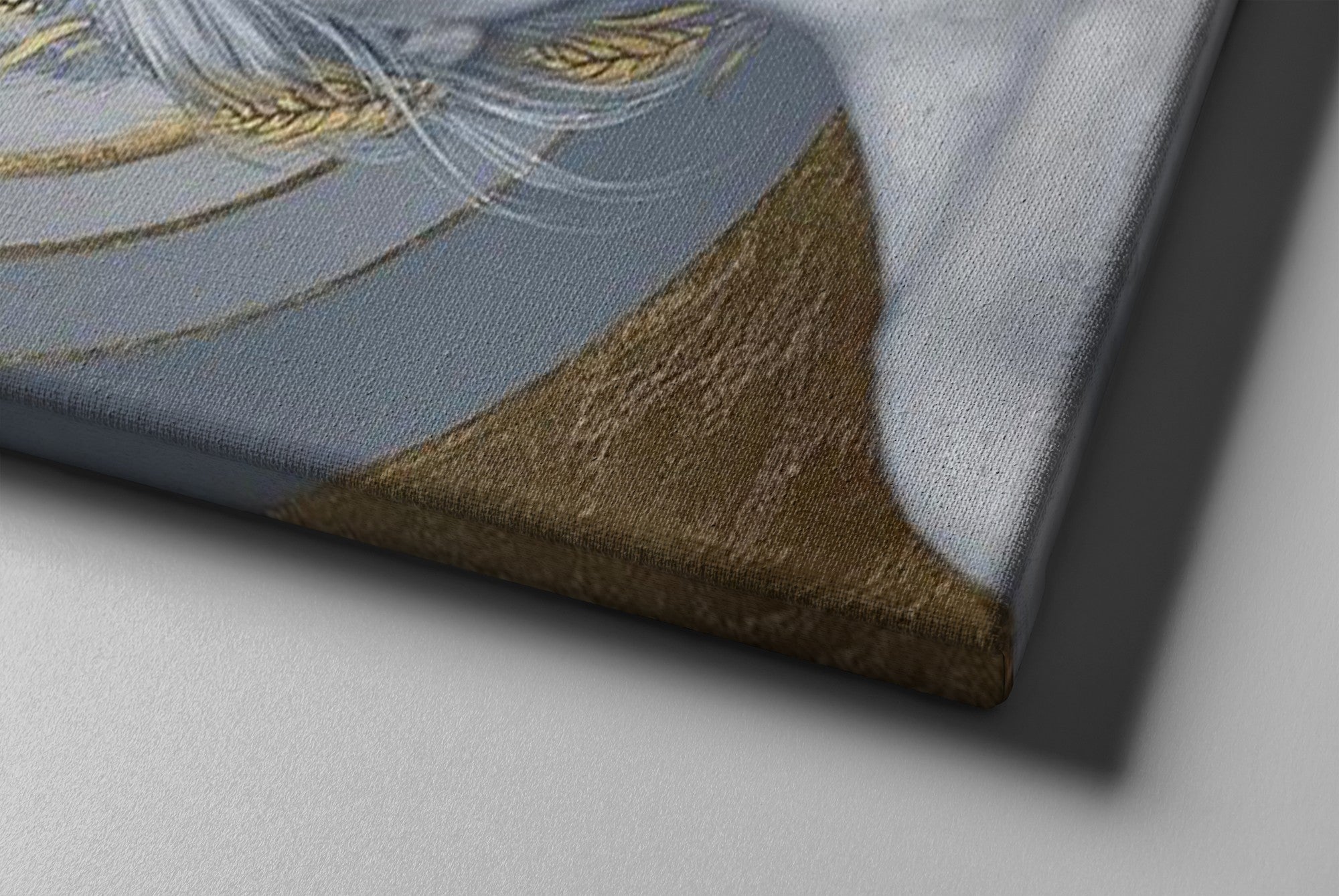 Quadro Decorativo Canvas Multicolor 50x70cm - Moldura Madeira