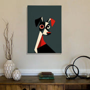 Quadro Decorativo Canvas Multicolor 50x70cm - Moldura Madeira