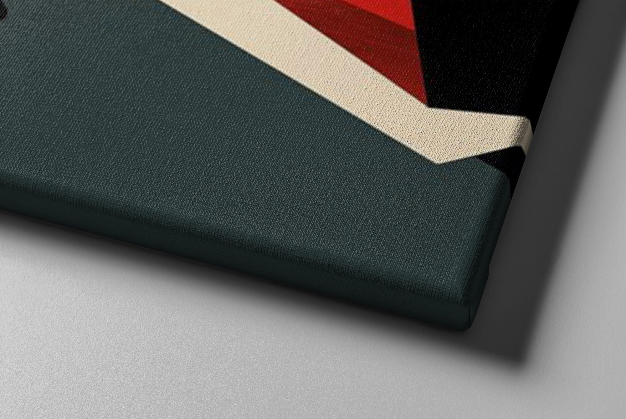 Quadro Decorativo Canvas Multicolor 50x70cm - Moldura Madeira