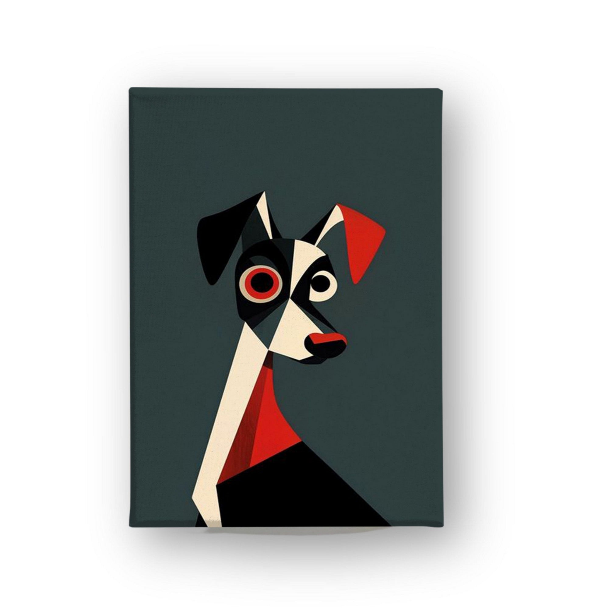 Quadro Decorativo Canvas Multicolor 50x70cm - Moldura Madeira