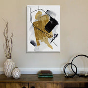 Quadro Decorativo Canvas Multicolor 50x70cm - Moldura Madeira