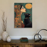 Tela Decorativa Canvas Multicolor 50x70cm - Arte Premium