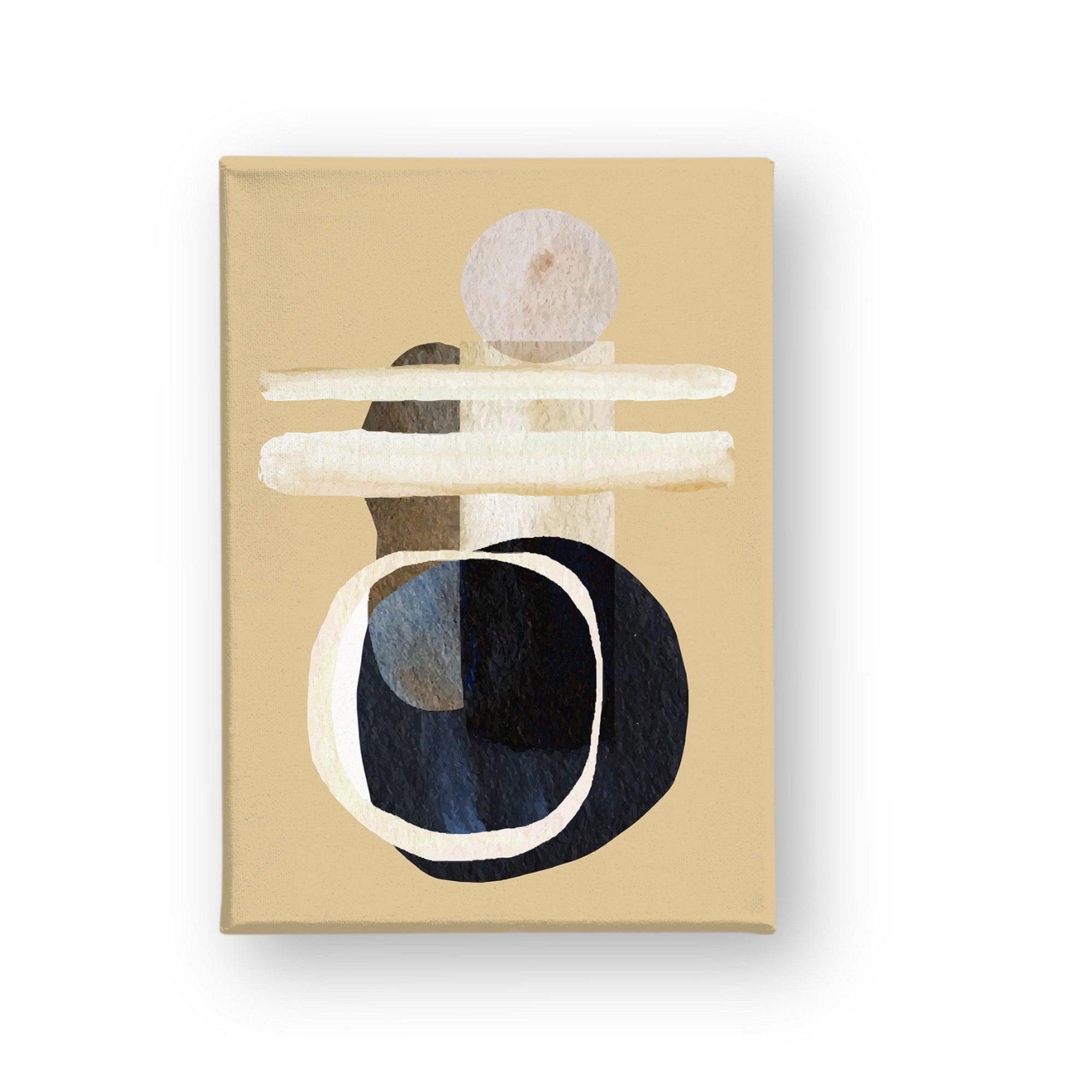 Tela Decorativa Multicolor 50x70cm - Canvas Premium com Moldura