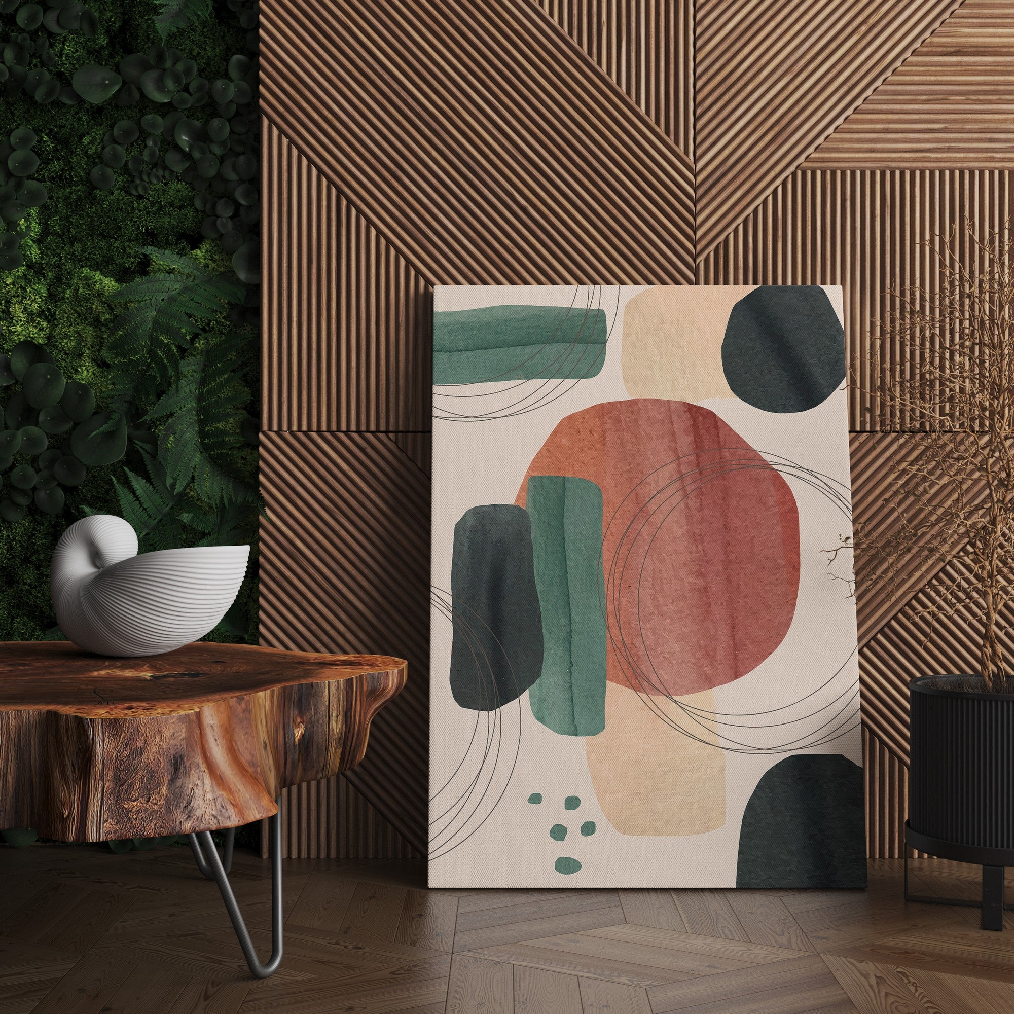 Quadro Decorativo Canvas 50x70cm - Arte Multicolor Premium