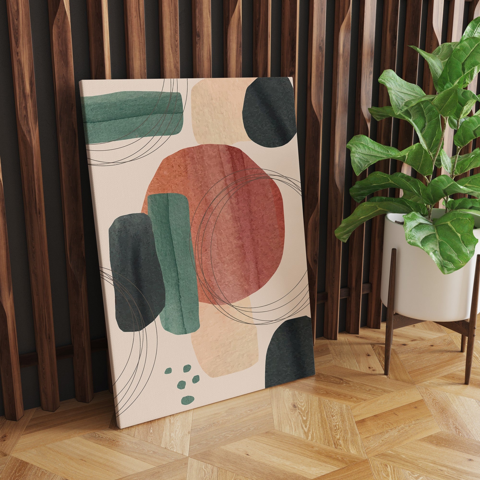 Quadro Decorativo Canvas 50x70cm - Arte Multicolor Premium