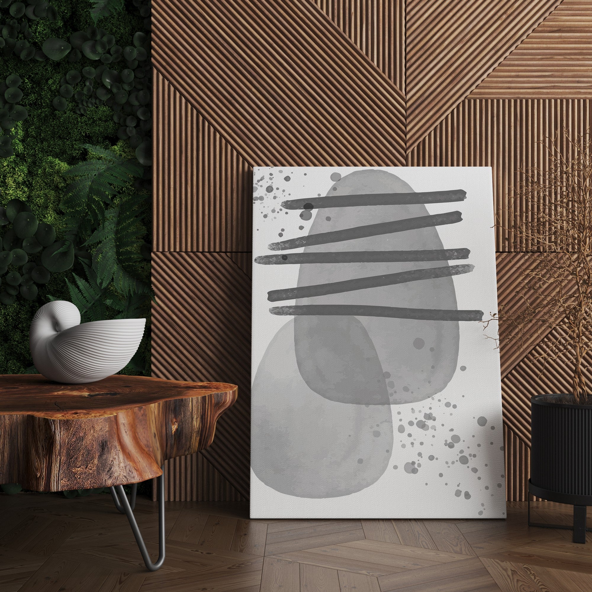 Tela Decorativa Premium 50x70cm - Arte Multicolor Luxuosa