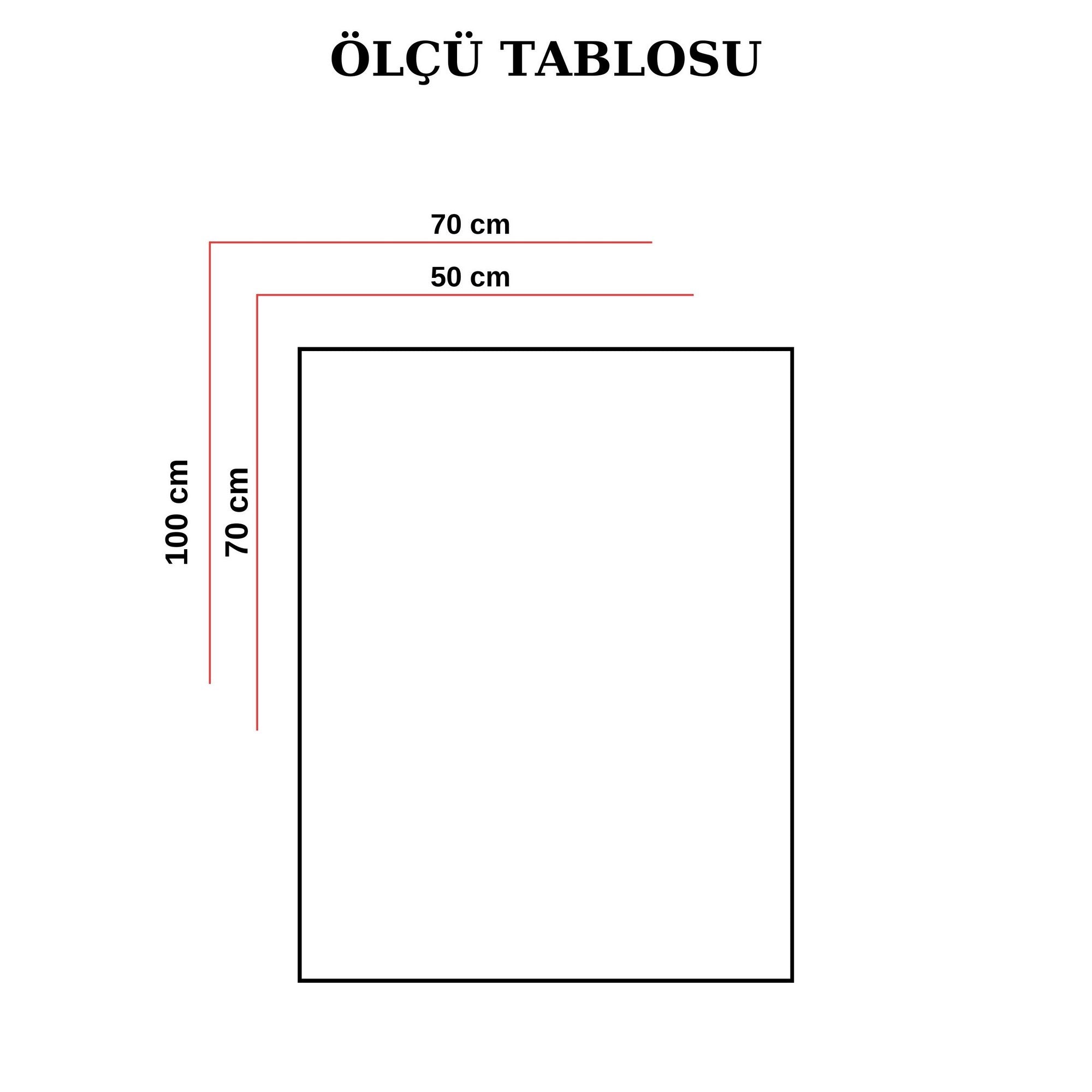 Tela Decorativa Premium 50x70cm - Arte Multicolor Luxuosa