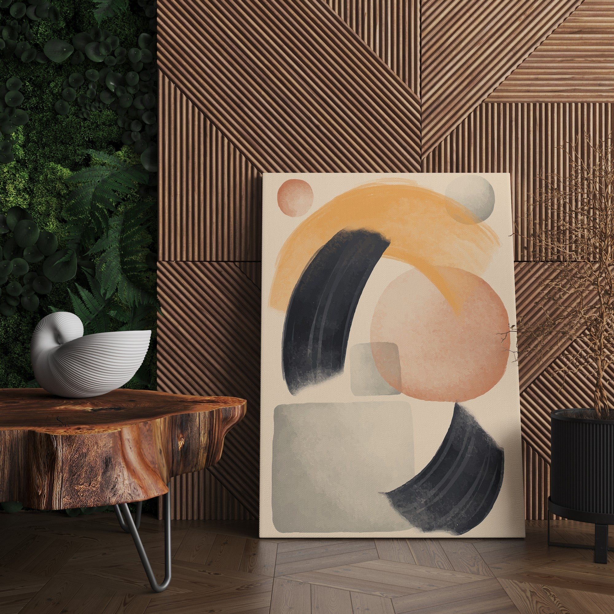 Quadro Canvas Decorativo Multicolor 50x70cm - Premium