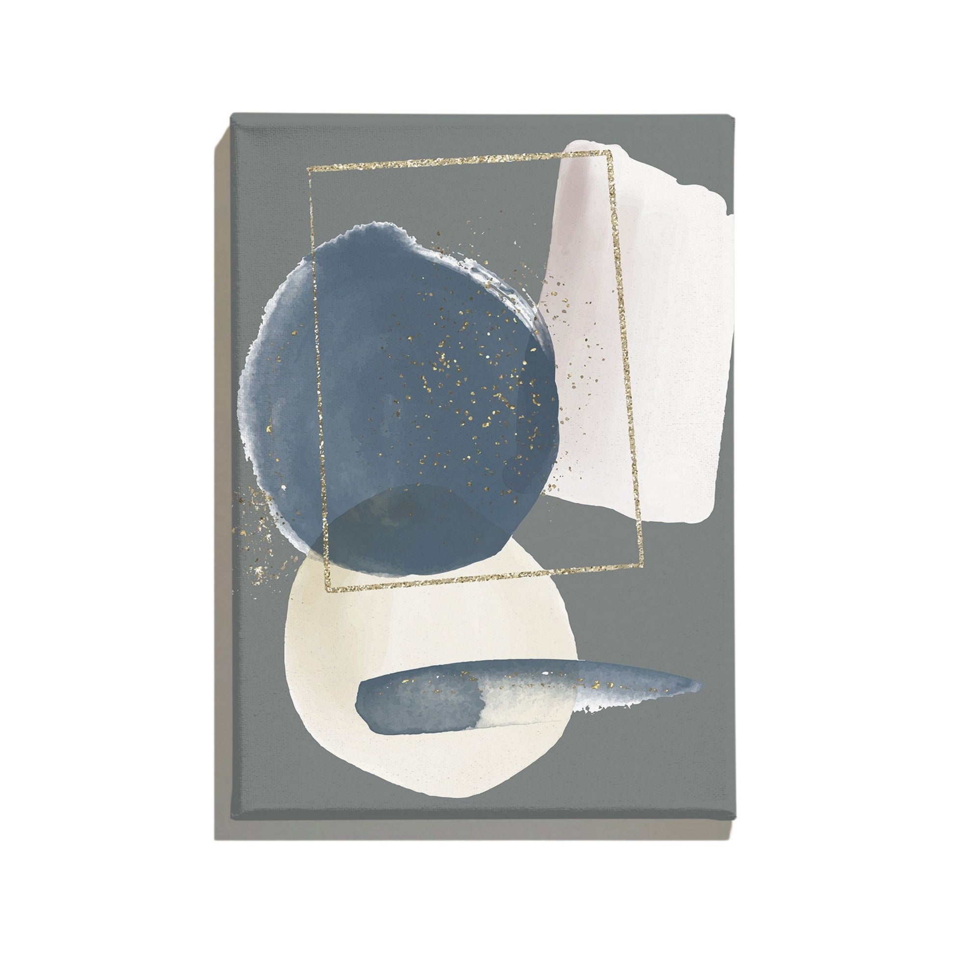 Tela Decorativa Canvas Multicolor 50x70cm - Moldura Madeira Premium