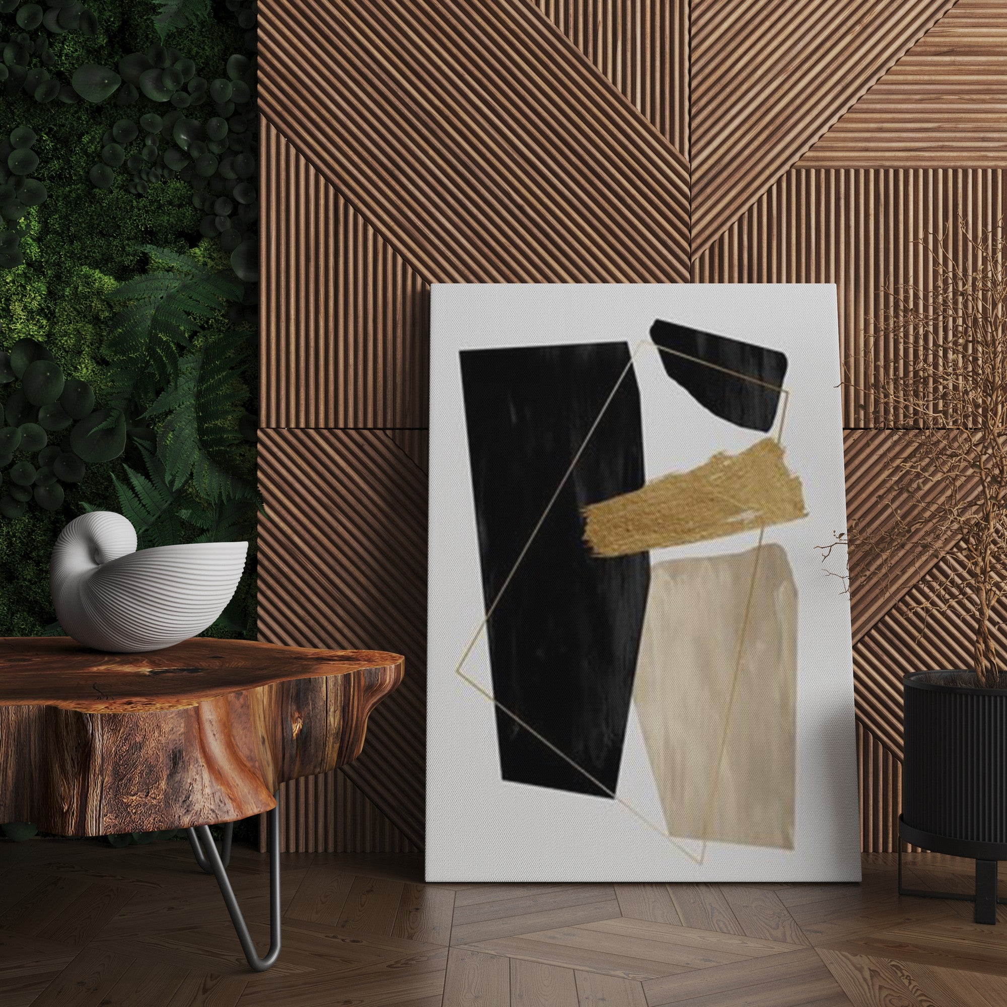 Tela Decorativa Multicolor 50x70cm - Arte Moderna Premium