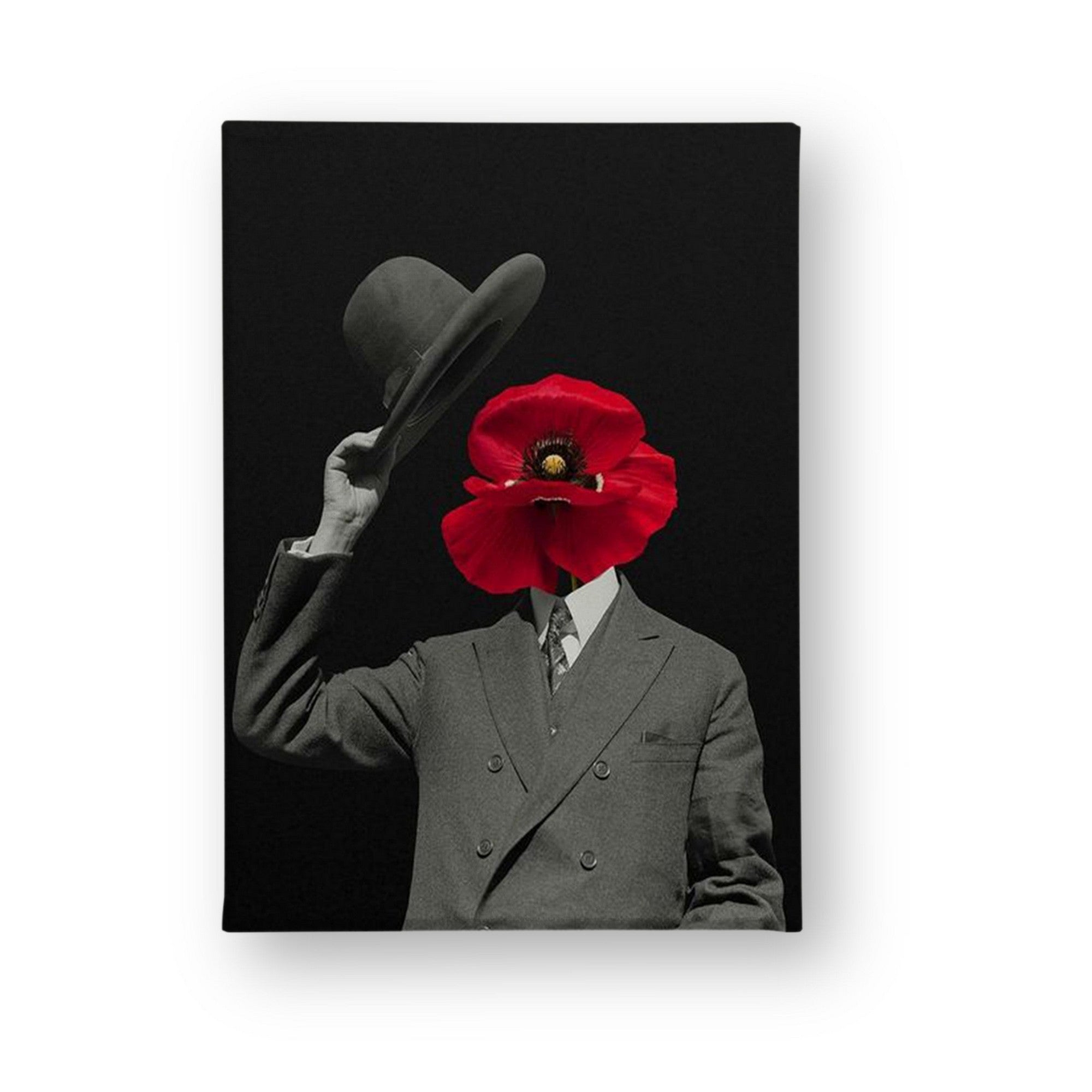 Quadro Decorativo Canvas Multicolor 50x70cm - Moldura Madeira