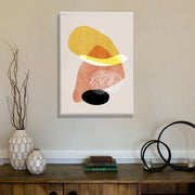 Quadro Decorativo Canvas Multicolor 50x70cm - Moldura Madeira