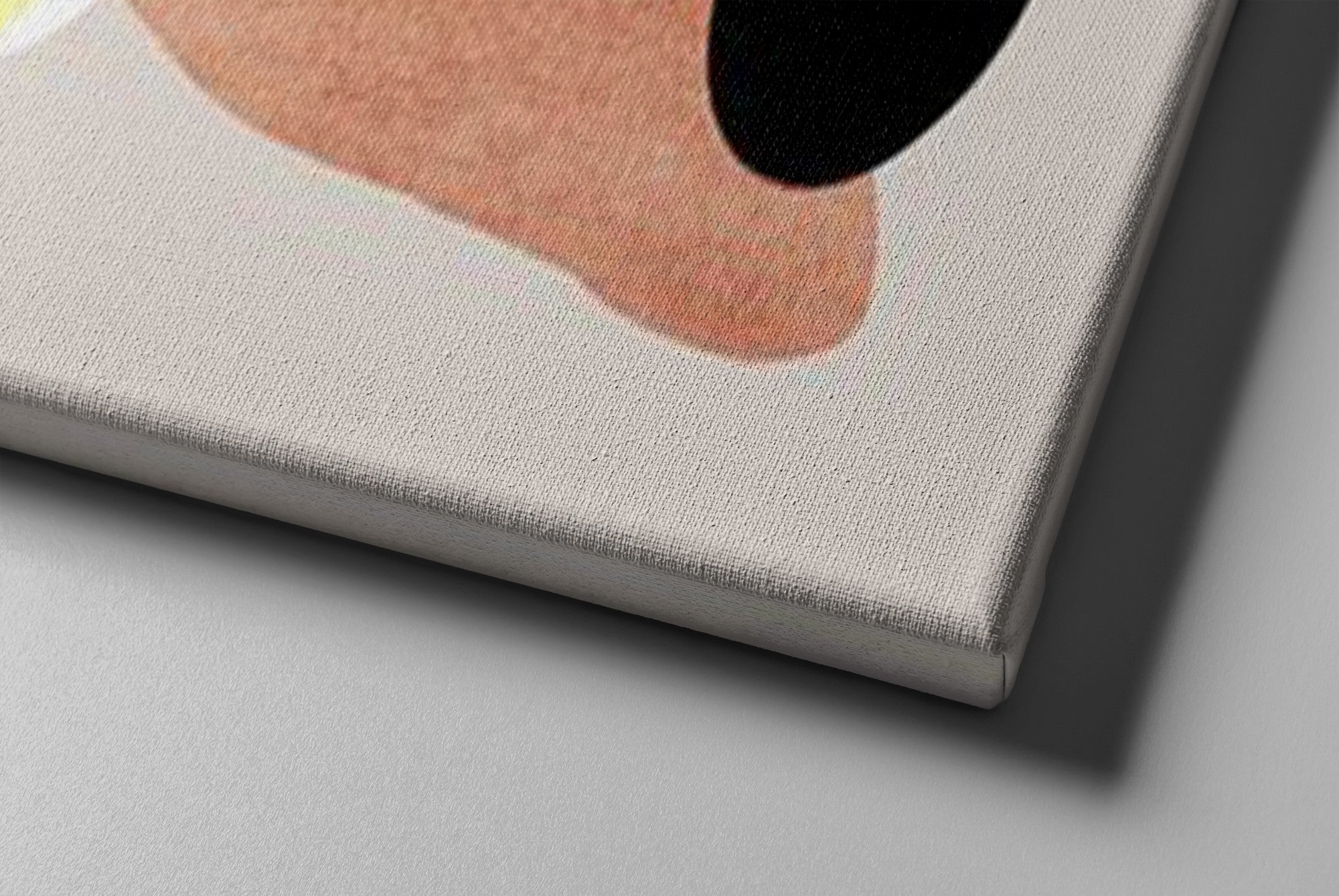 Quadro Decorativo Canvas Multicolor 50x70cm - Moldura Madeira