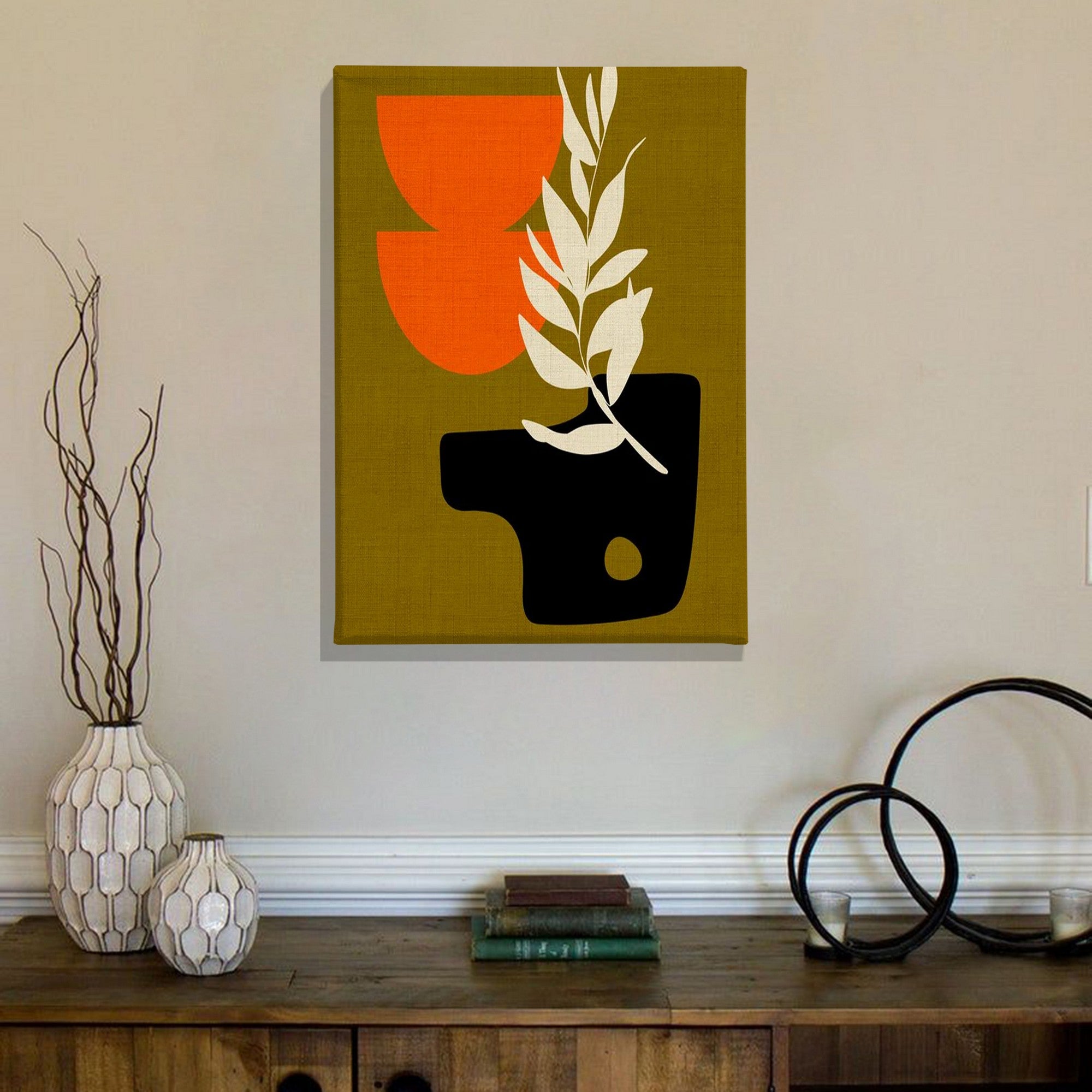 Tela Decorativa Canvas 50x70 - Arte Multicolor Premium