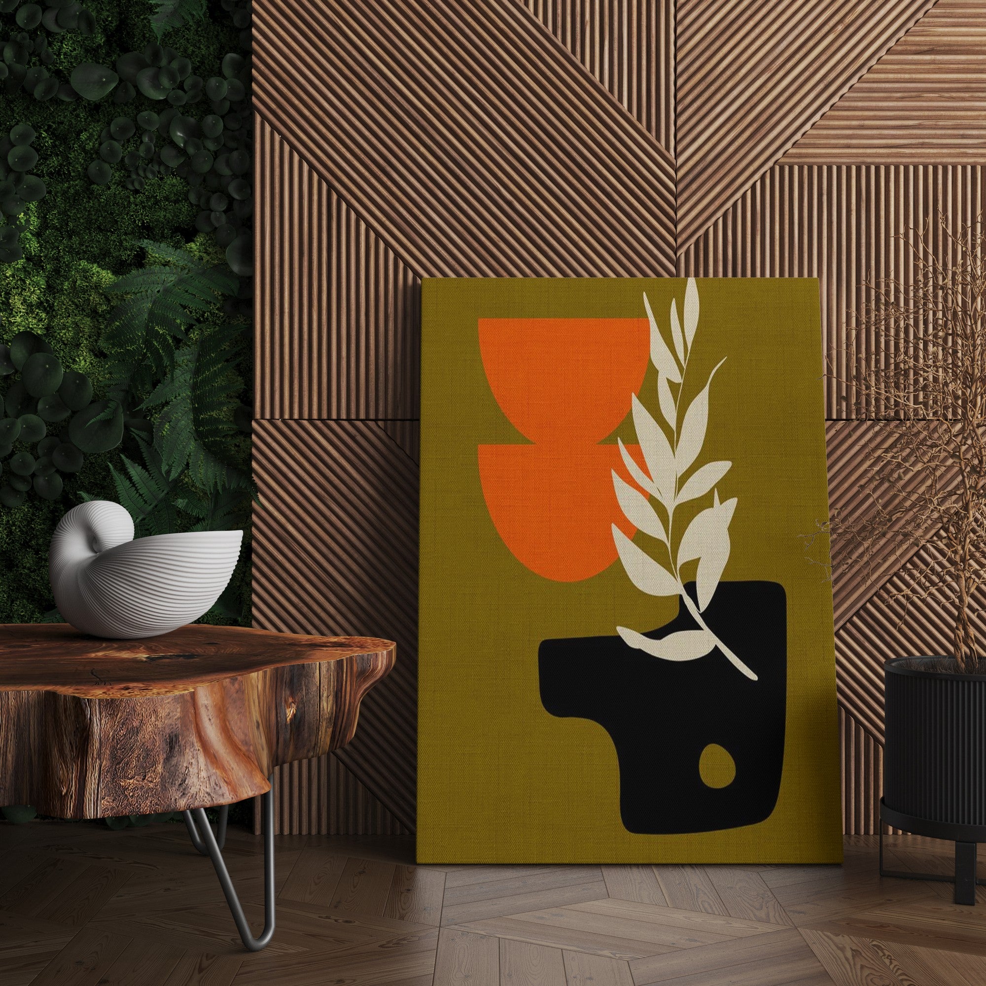 Tela Decorativa Canvas 50x70 - Arte Multicolor Premium