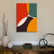 Tela Decorativa Multicolor 50x70cm - Arte Premium para Parede