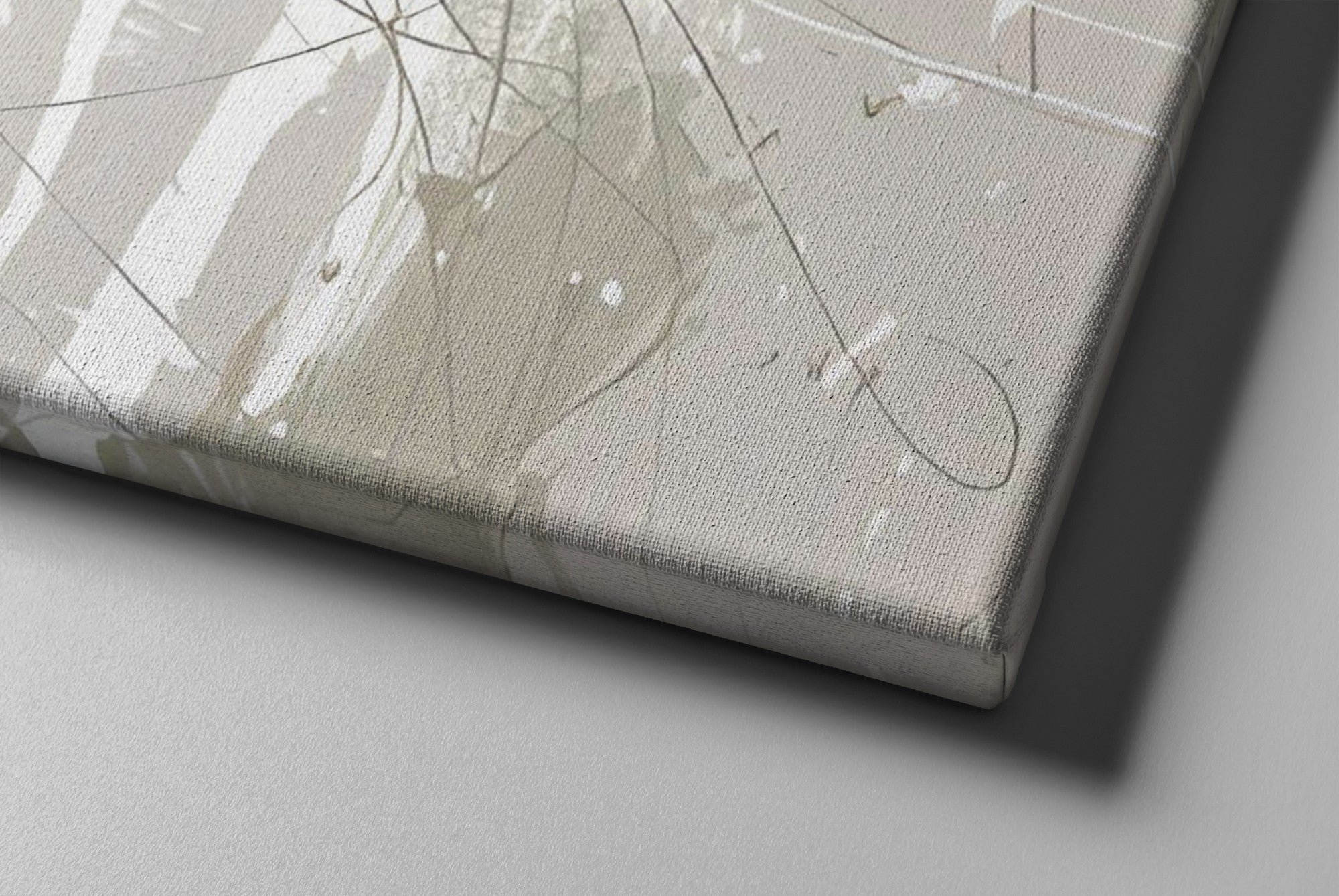 Quadro Decorativo Canvas Multicolor 50x70cm - Moldura Madeira