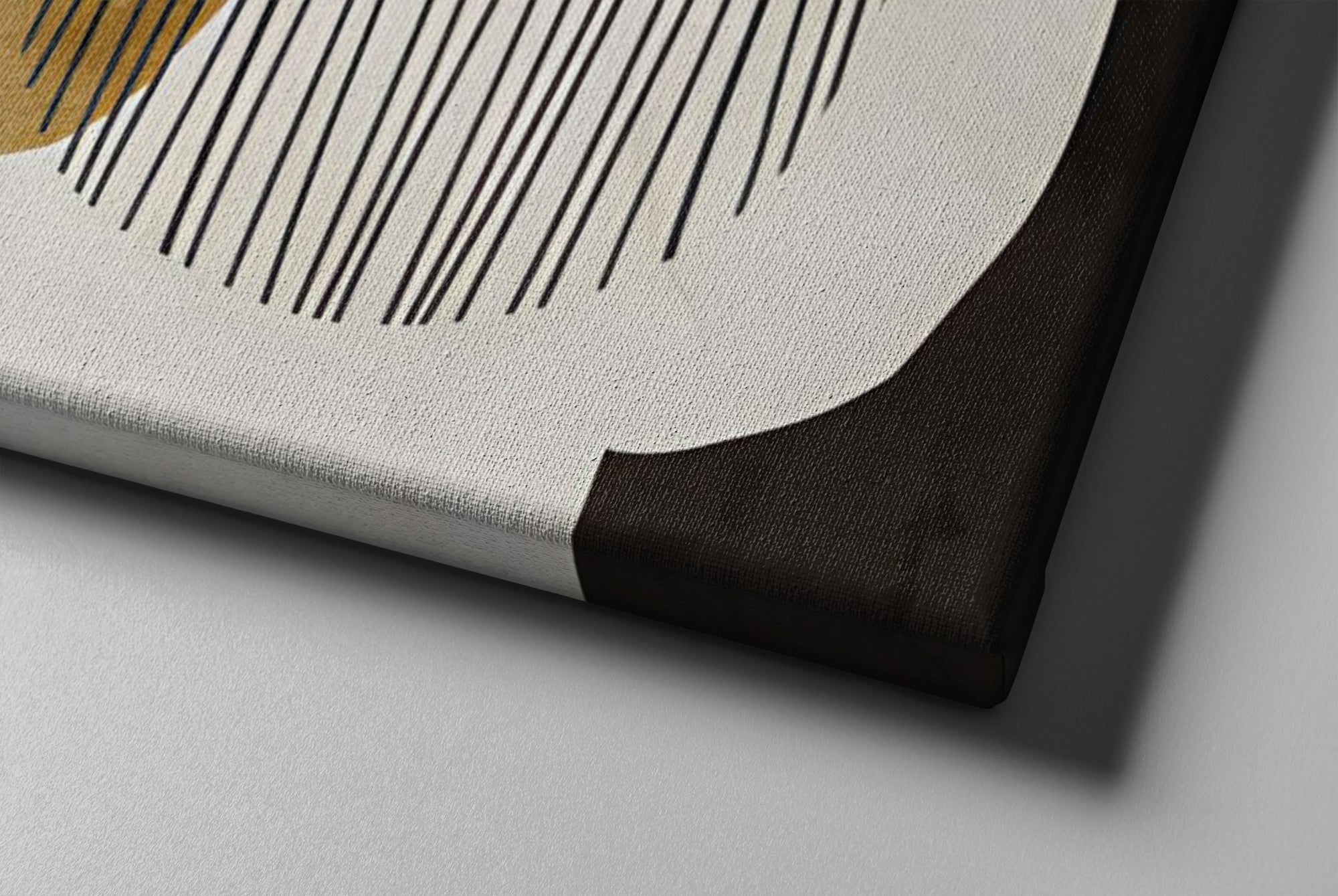 Quadro Decorativo Canvas Multicolor 50x70cm - Moldura Madeira