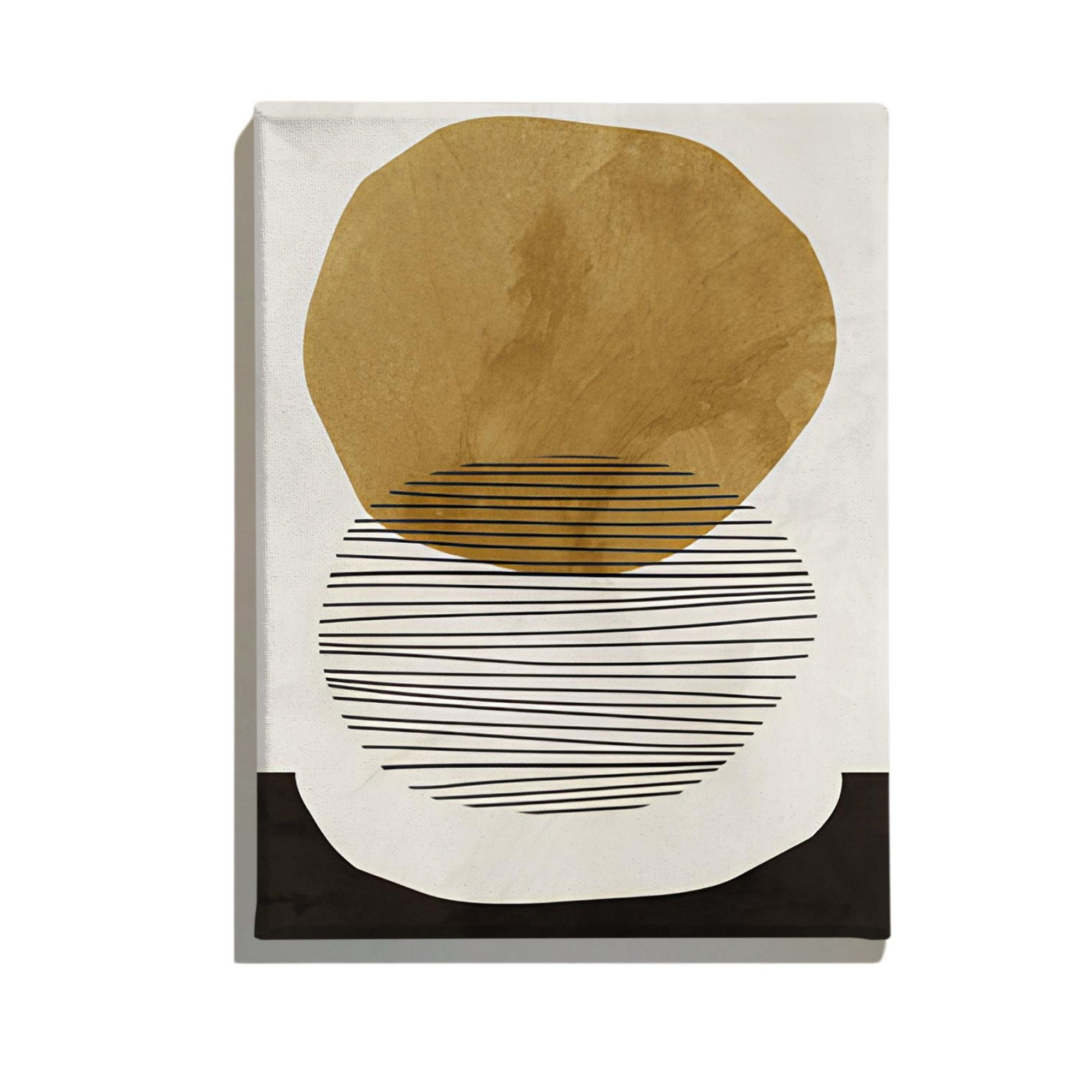 Quadro Decorativo Canvas Multicolor 50x70cm - Moldura Madeira