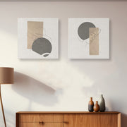 Conjunto de Telas Decorativas Multicolor - 30x30cm (2 Peças)